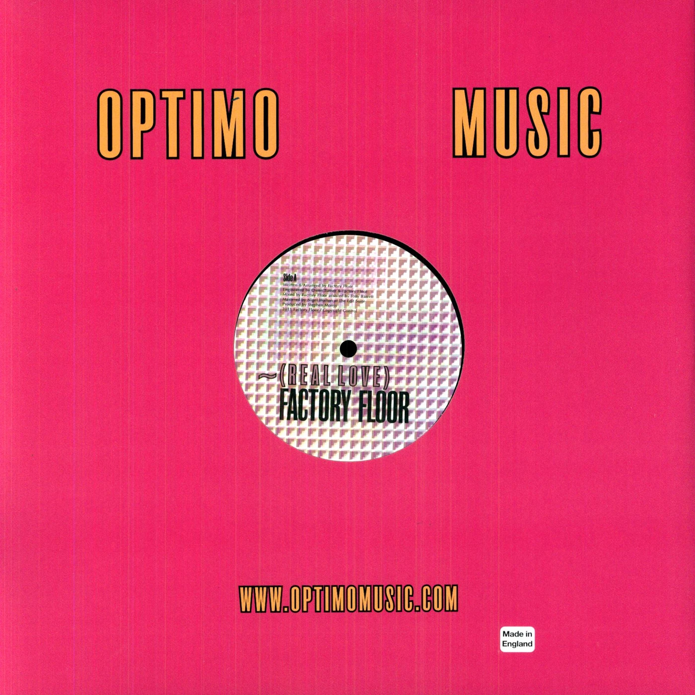 Factory Floor REAL LOVE Vinyl Record