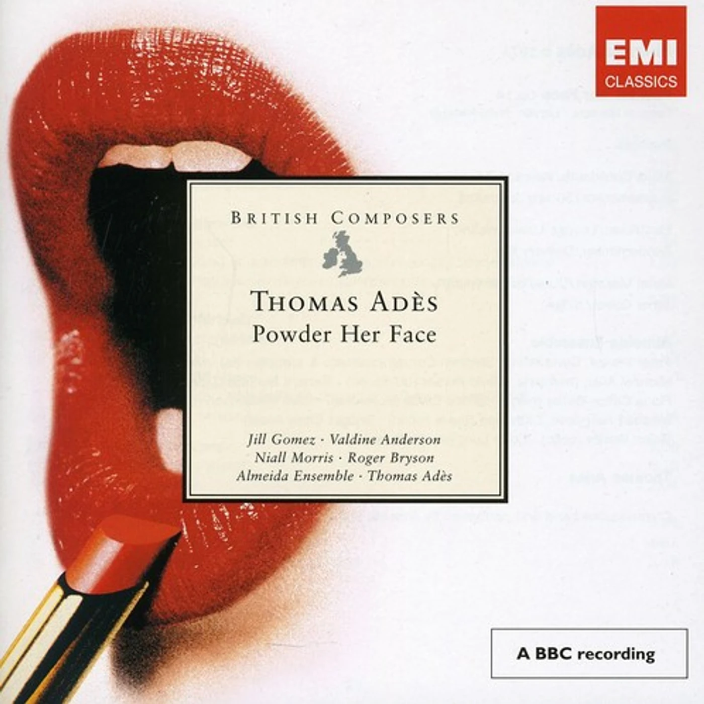 Thomas Adès POWDER HER FACE CD