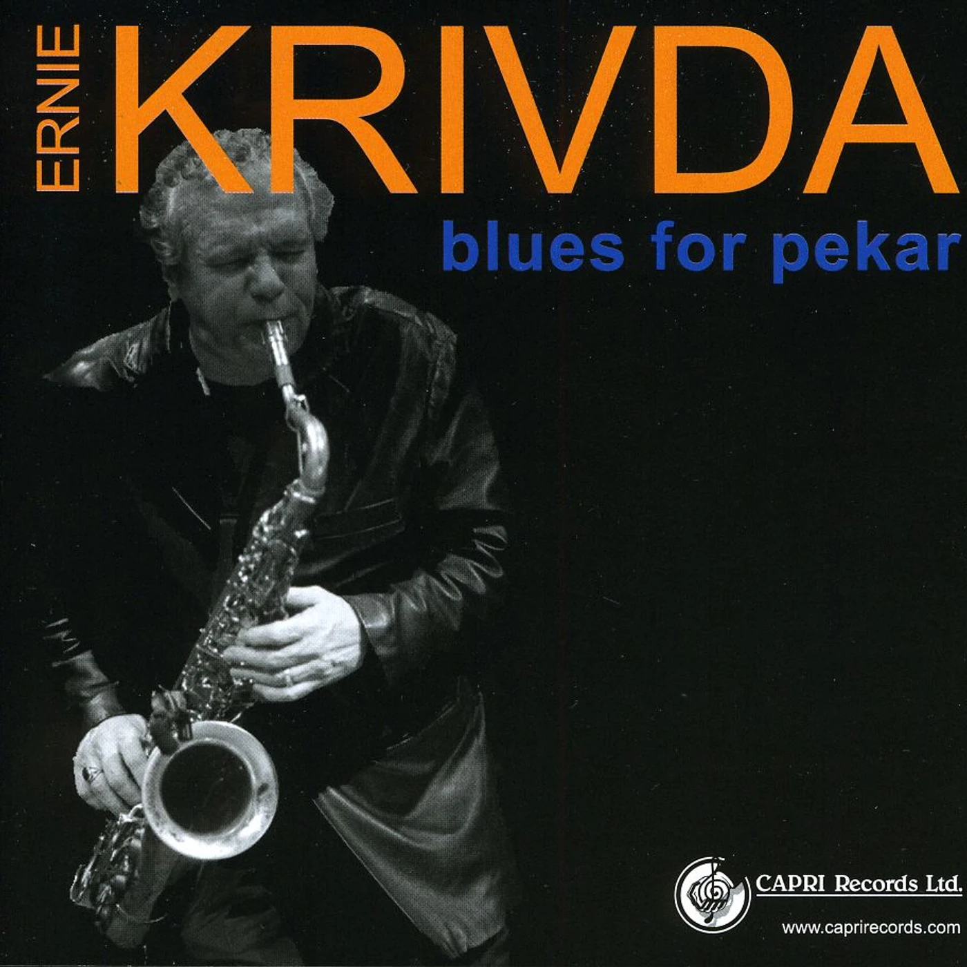 Ernie Krivda BLUES FOR PEKAR CD