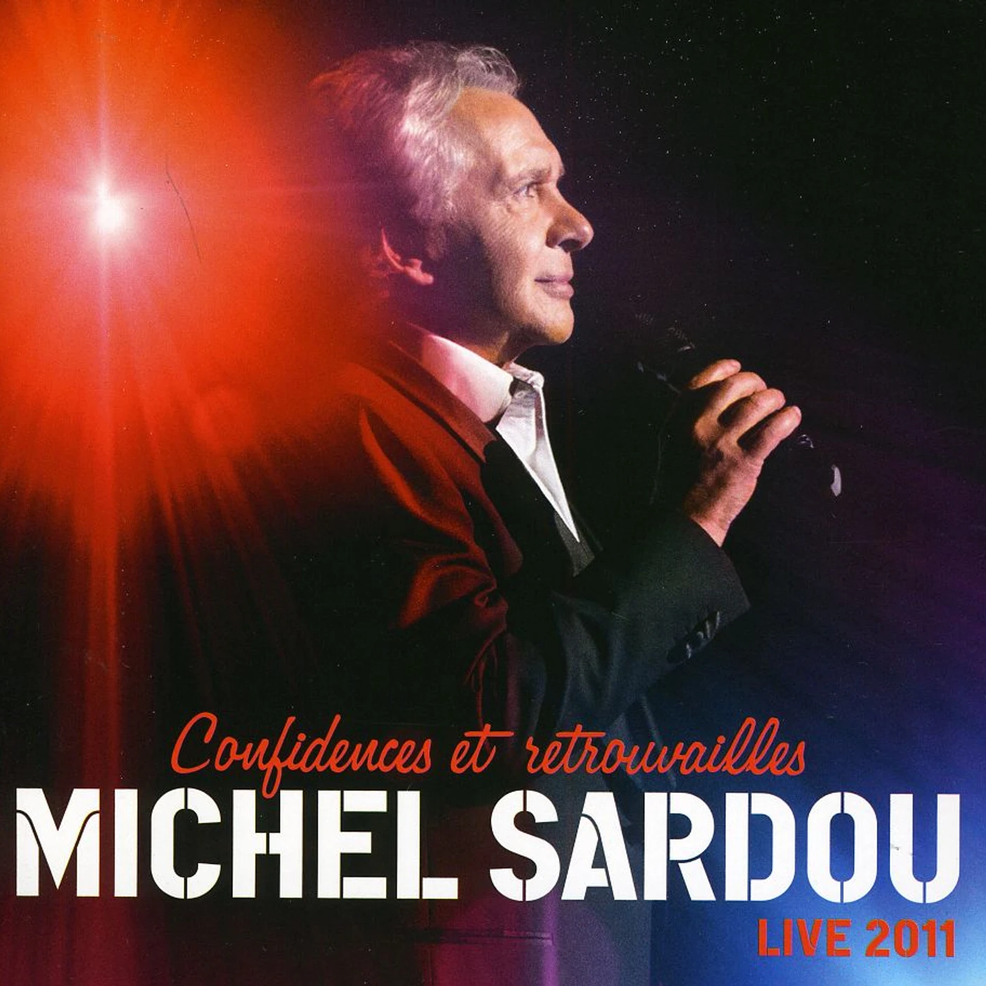 Michel Sardou CONFIDENCES ET RETROUVAILLES LIVE 2011 CD