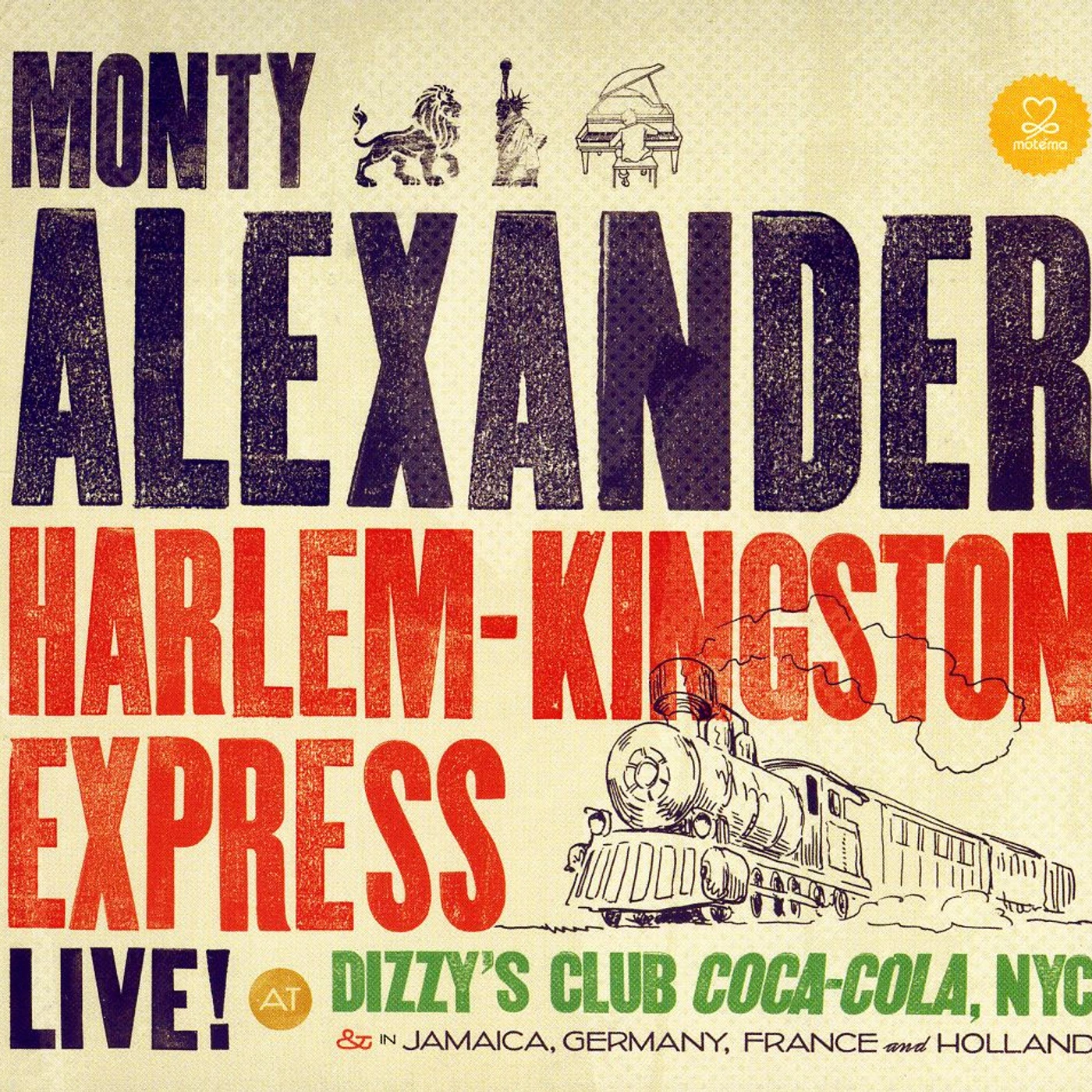 Monty Alexander HARLEM-KINGSTON EXPRESS LIVE CD