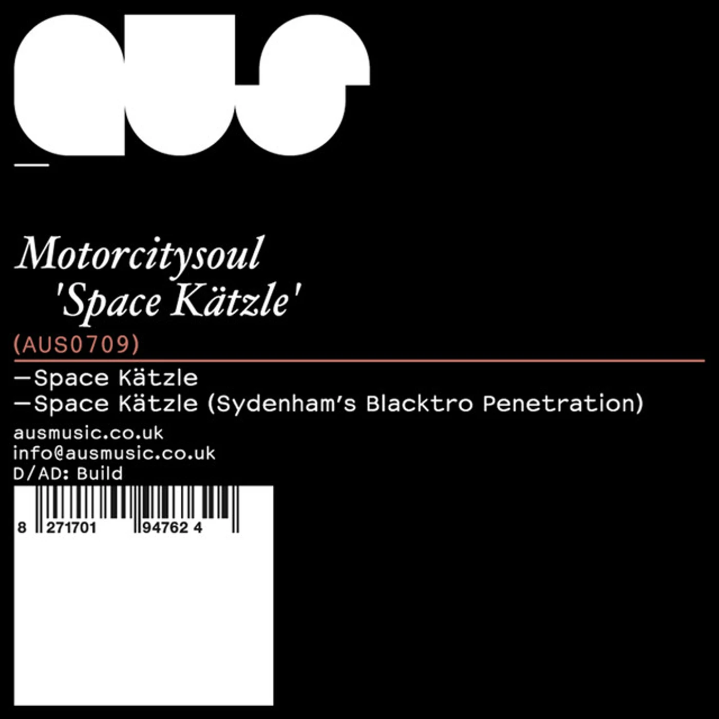 Motorcitysoul SPACE KATZLE Vinyl Record