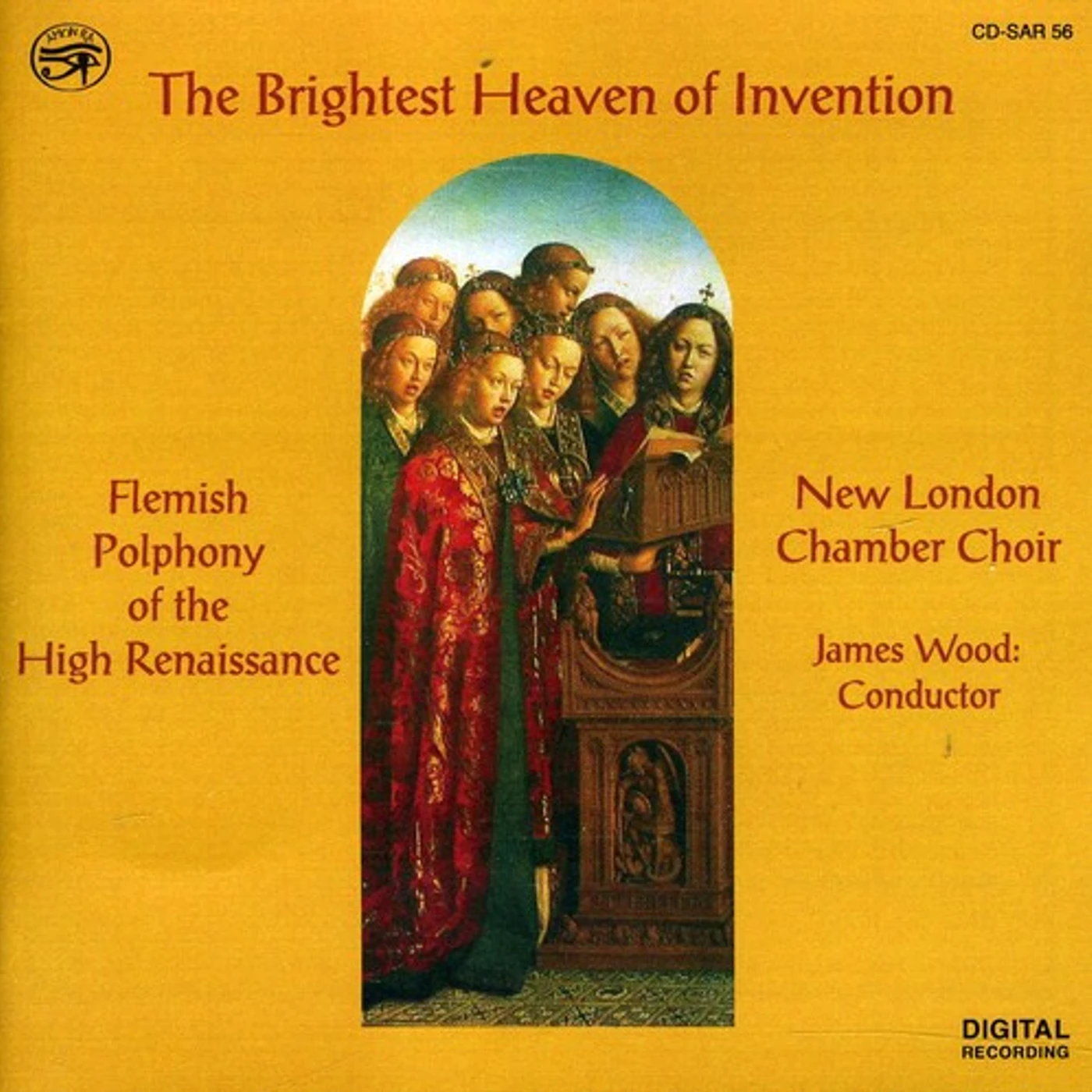 New London Chamber Choir BRIGHTEST HEAVEN OF INVENTION CD