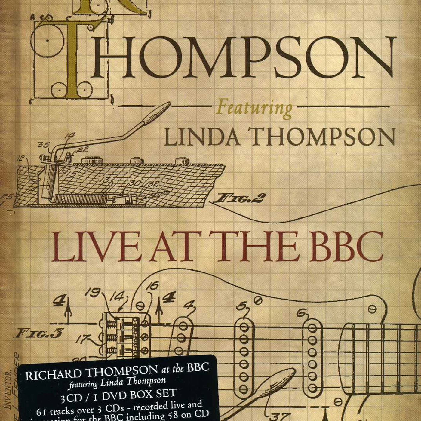 Richard Thompson LIVE AT THE BBC CD