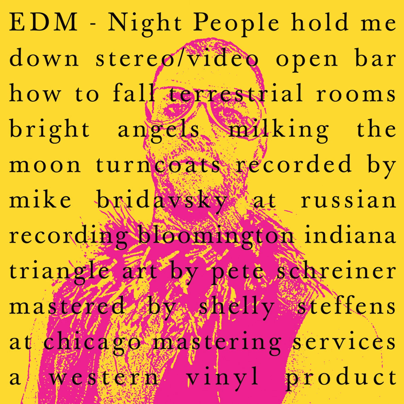 EDM Night People Vinyl Record