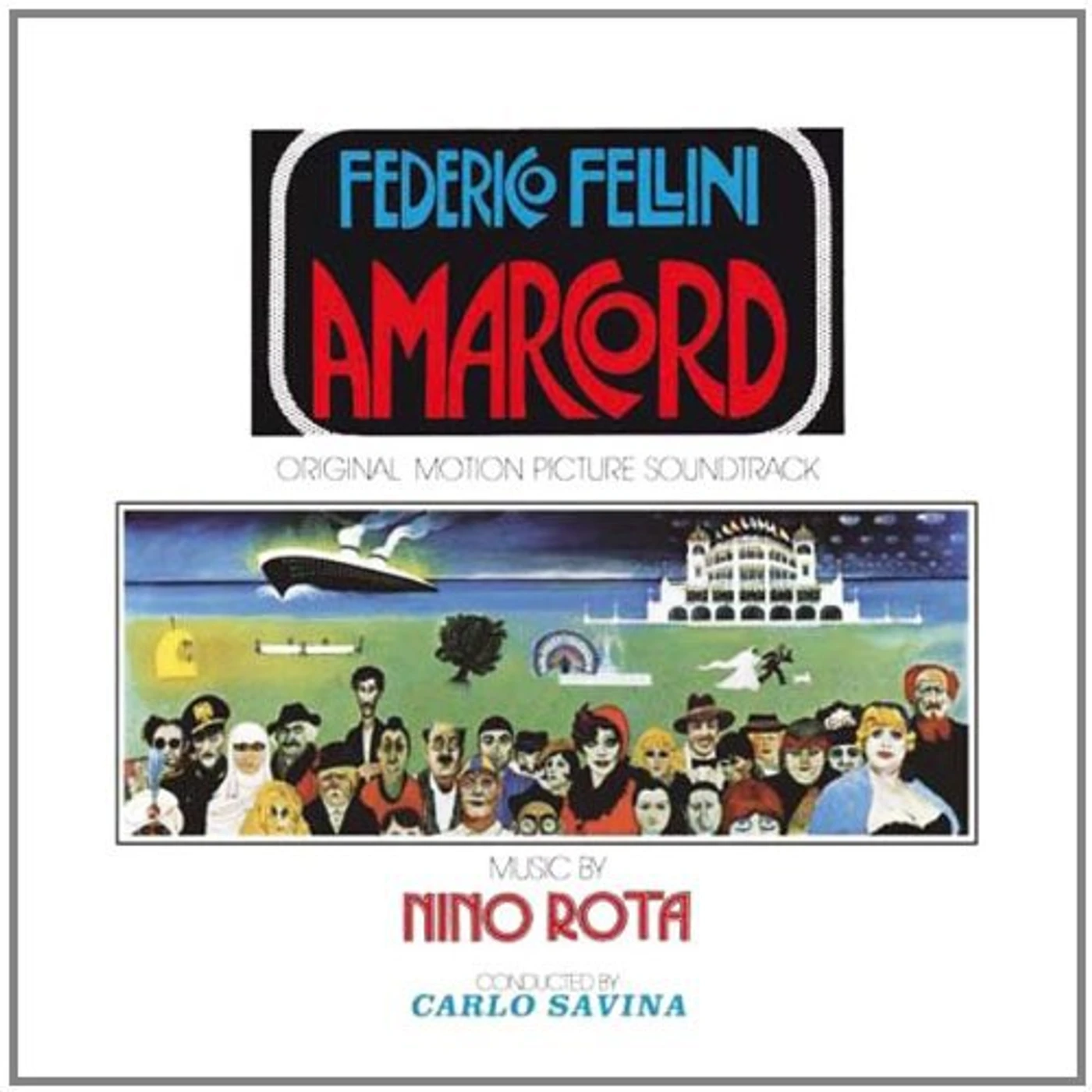 Nino Rota FELLINIS AMARCORD Vinyl Record