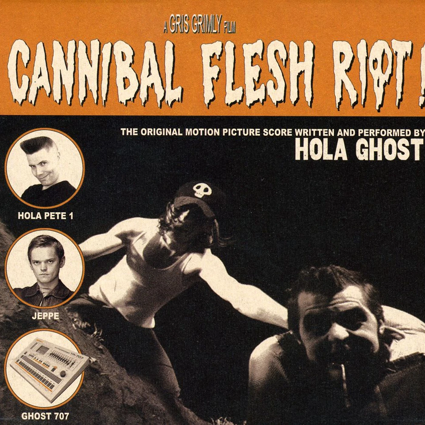 Hola Ghost CANNIBAL FLESH RIOT CD