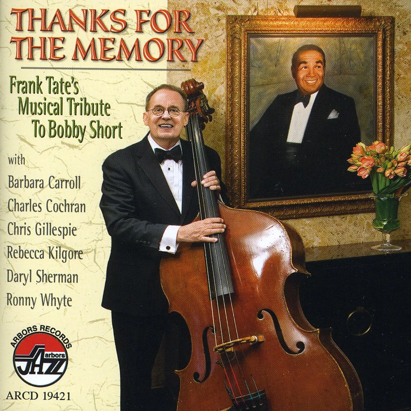 Frank Tate THANKS FOR THE MEMORY: FRANK CD