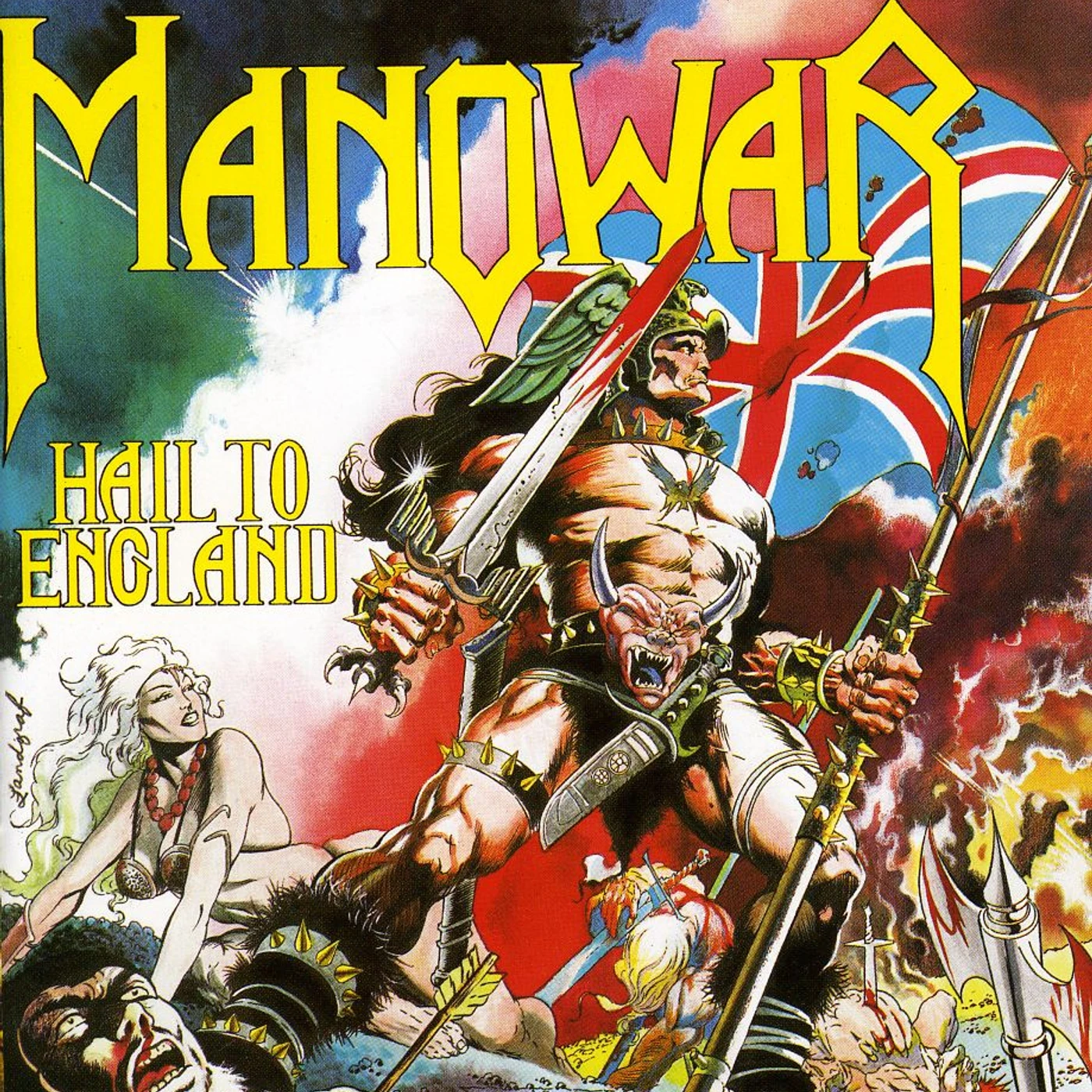 Manowar HAIL TO ENGLAND CD