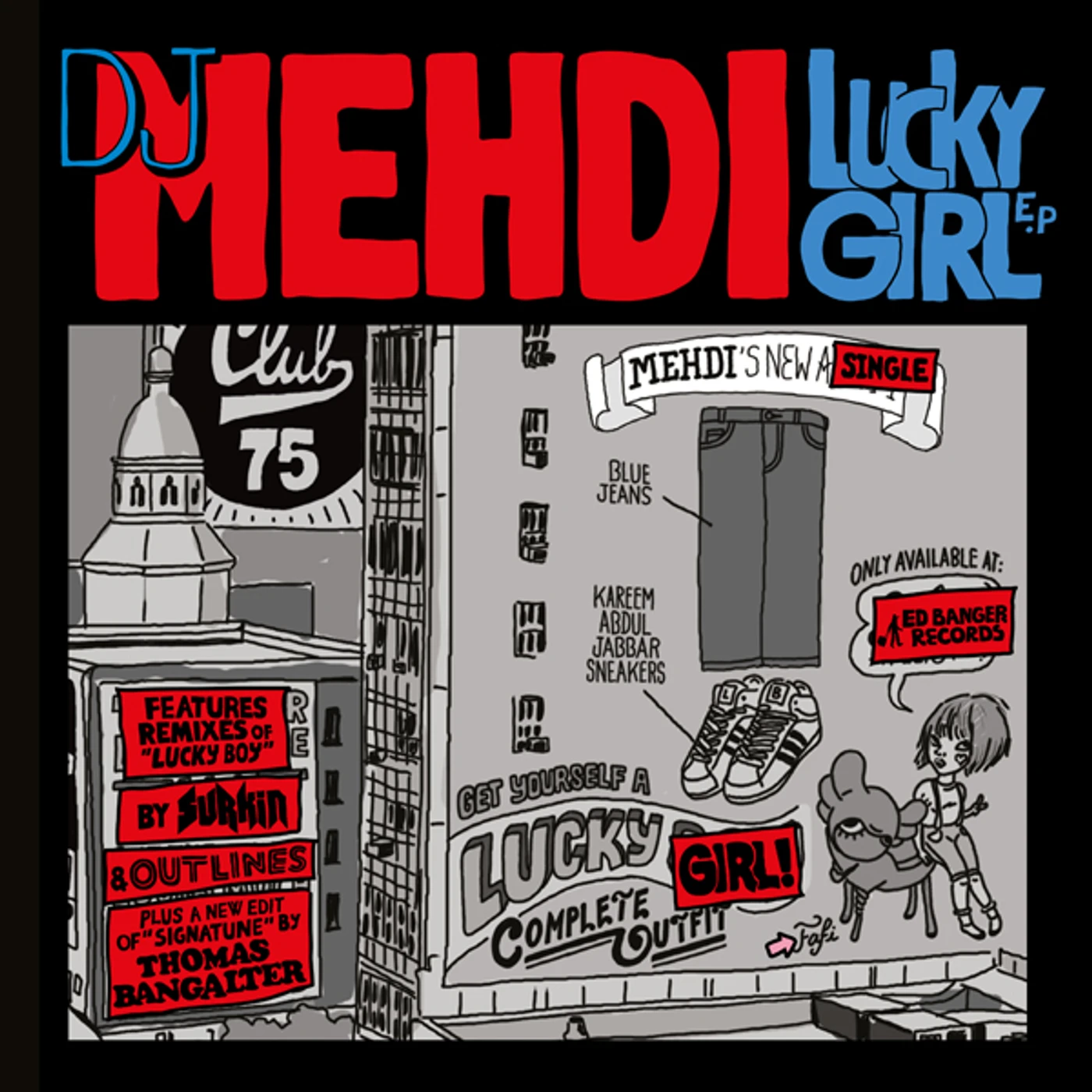 DJ Mehdi Lucky Girl Vinyl Record