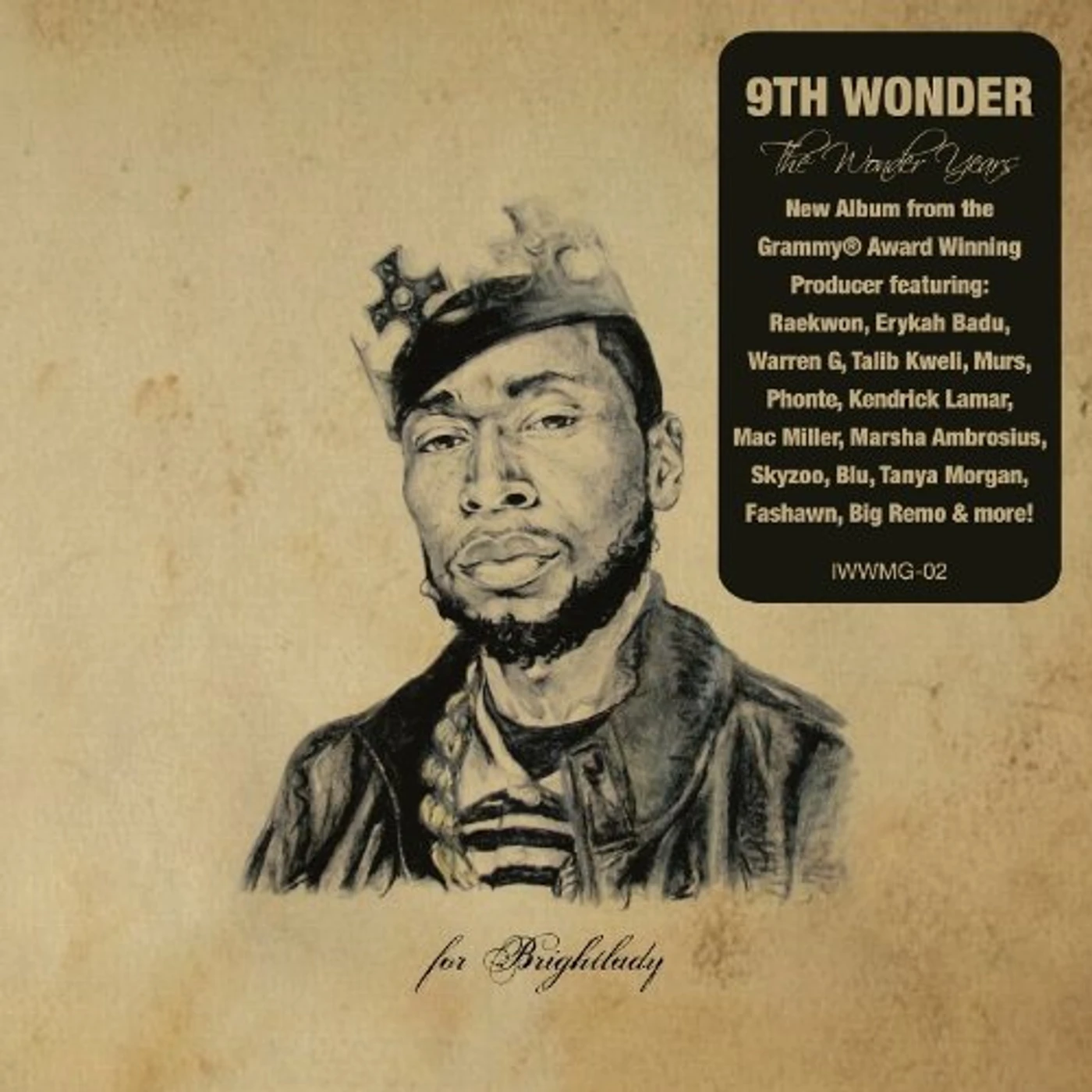 9th Wonder WONDER YEARS CD