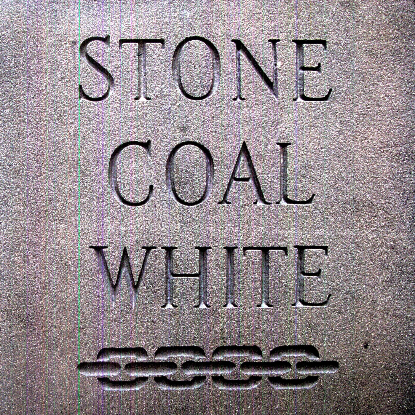 Stone Coal White Vinyl Record