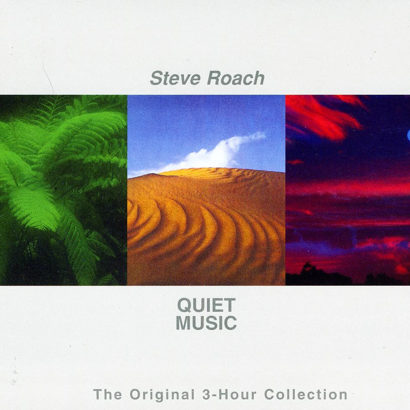 Steve Roach QUIET MUSIC: THE ORIGINAL 3-HOUR COLLECTION CD
