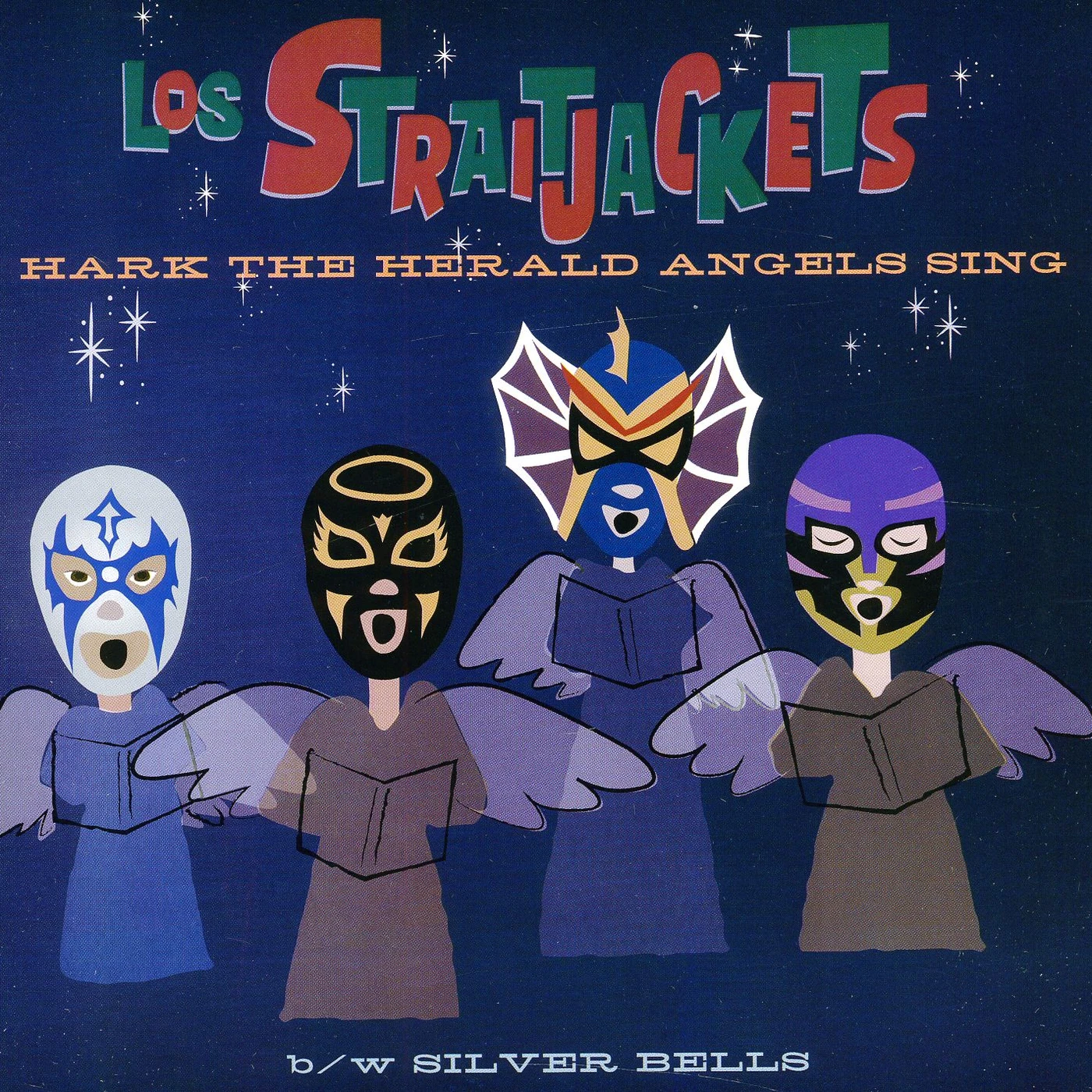 Los Straitjackets HARK THE HERALD ANGELS SING Vinyl Record