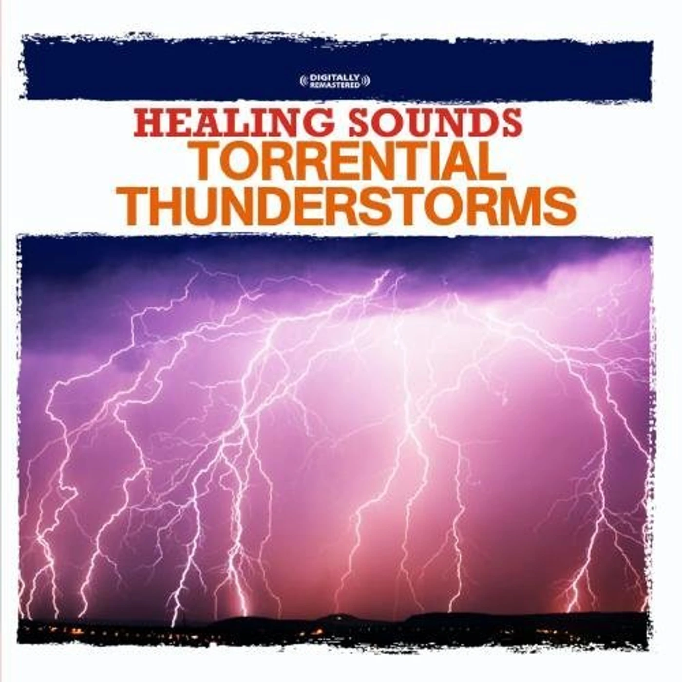 Nature Sounds HEALING SOUNDS - TORRENTIAL THUNDERSTORMS CD