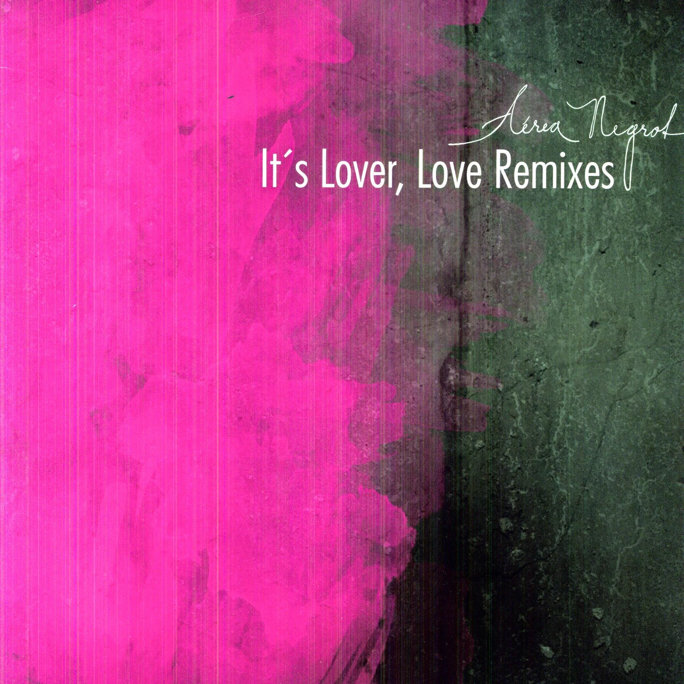 Aerea Negrot IT'S LOVER LOVE REMIXES Vinyl Record