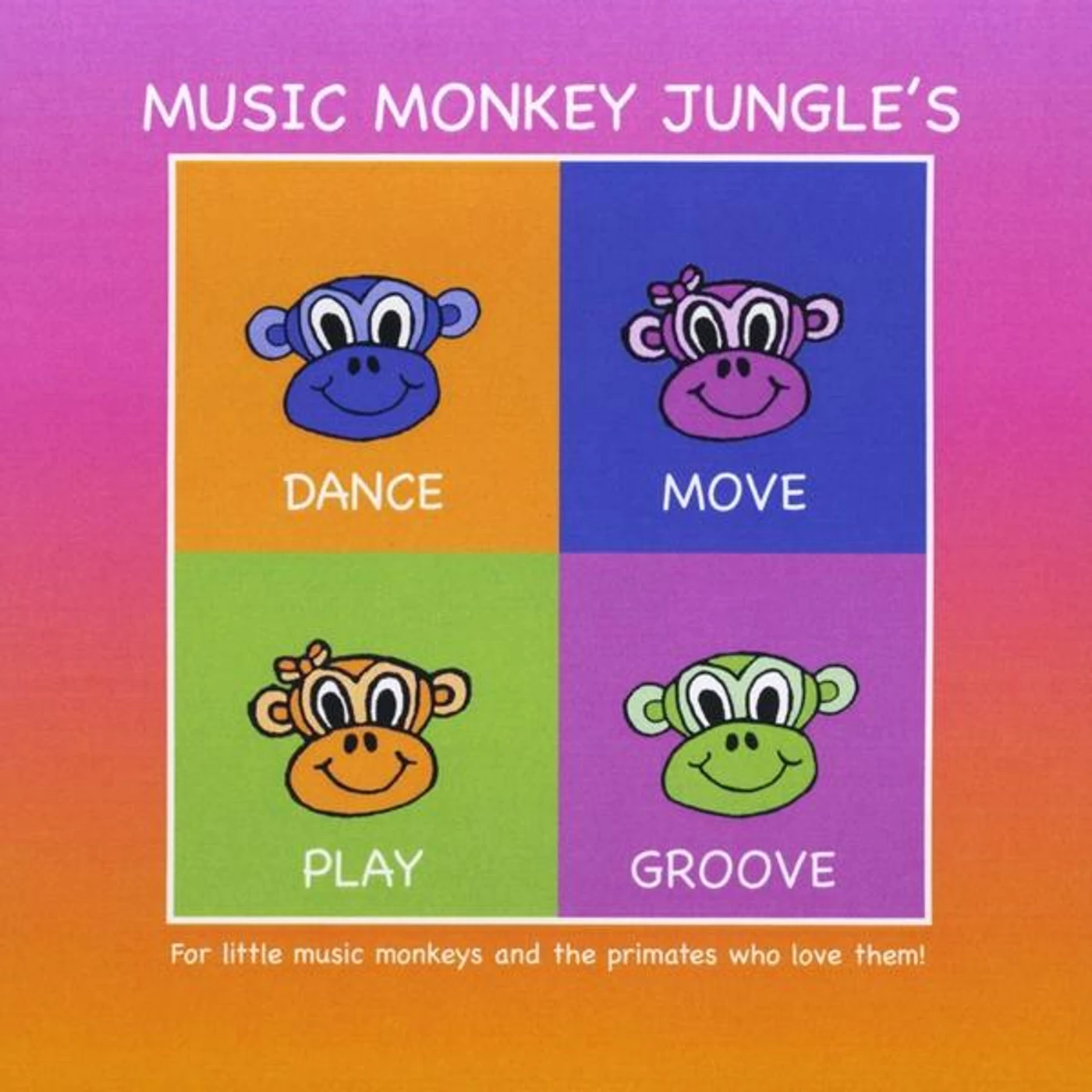 Music Monkey Jungle DANCE MOVE PLAY GROOVE CD