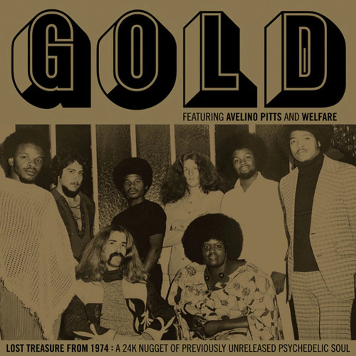 GOLD Vinyl Record