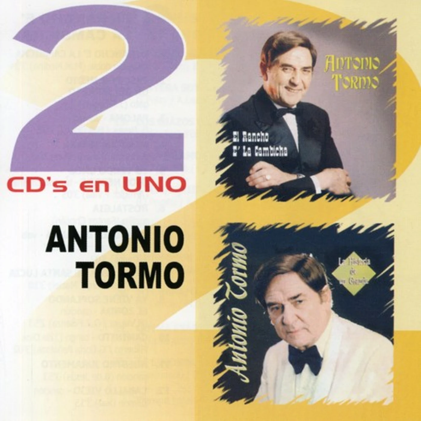 Antonio Tormo 2 EN 1 CD
