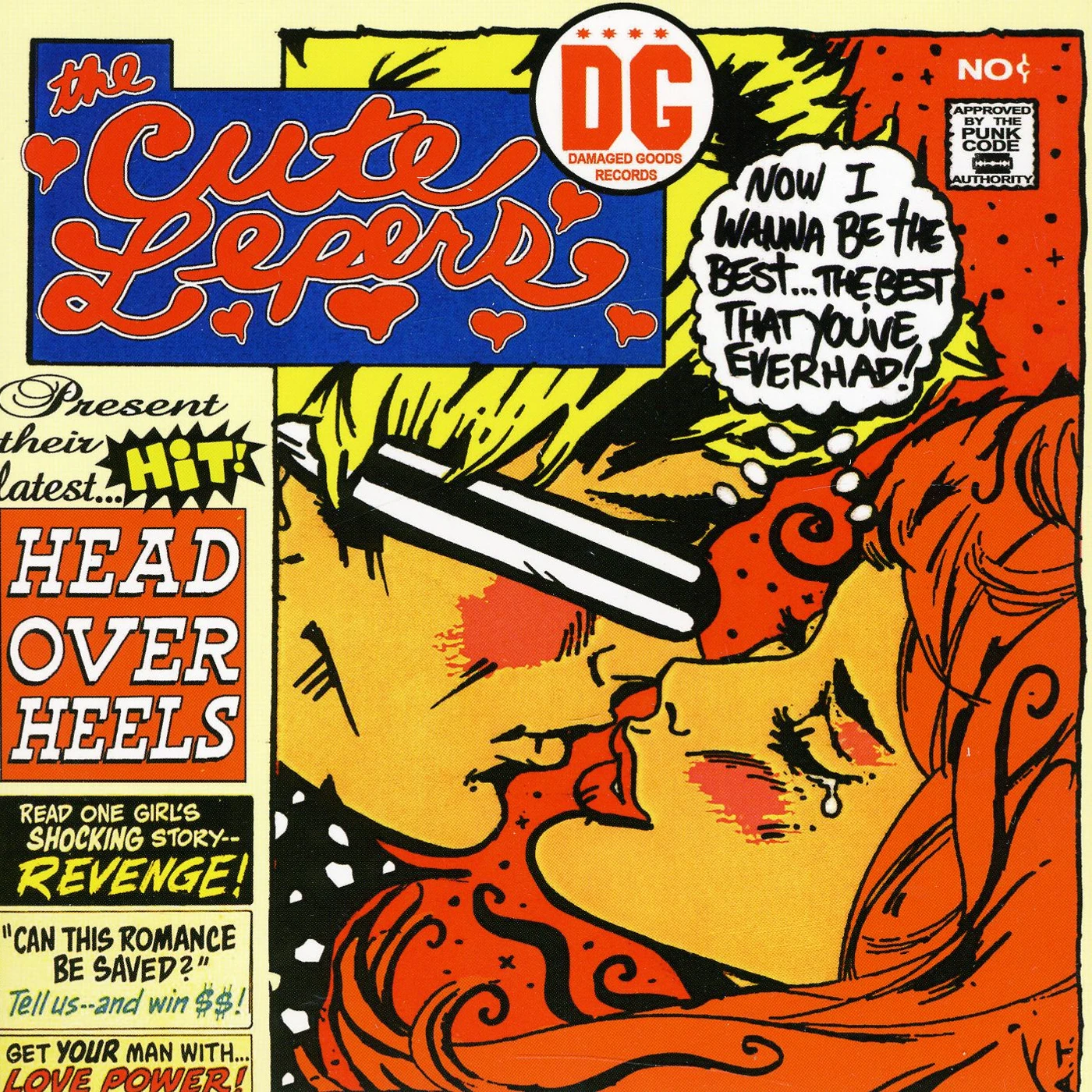 The Cute Lepers Head Over Heels Vinyl Record