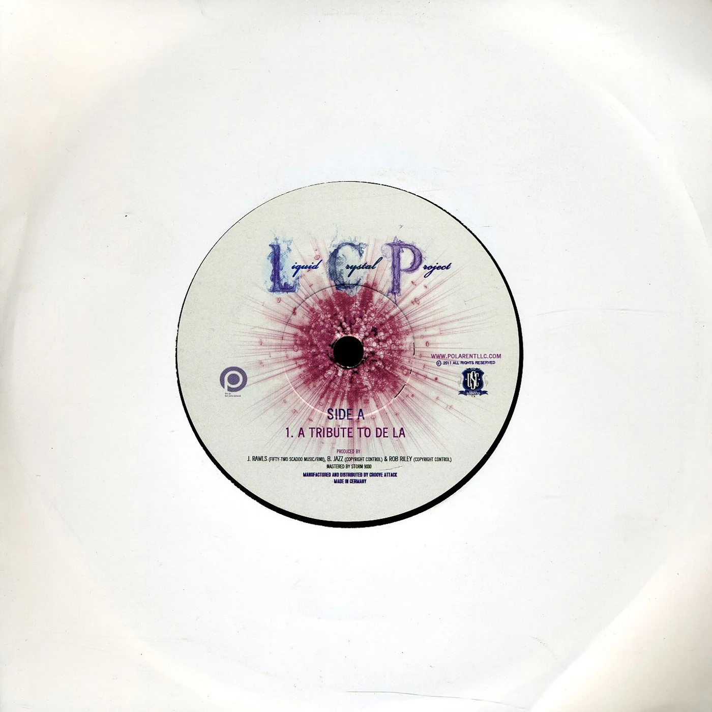 Liquid Crystal Project TRIBUTE TO DE LA Vinyl Record