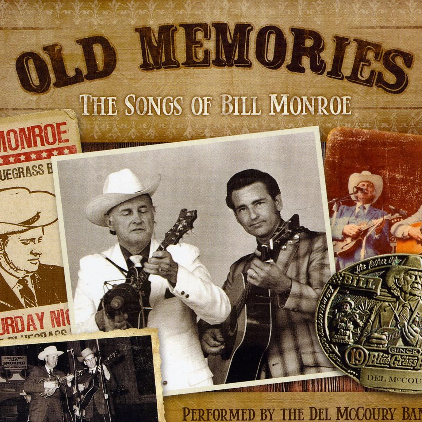 Del McCoury OLD MEMORIES: THE SONGS OF BILL MONROE CD