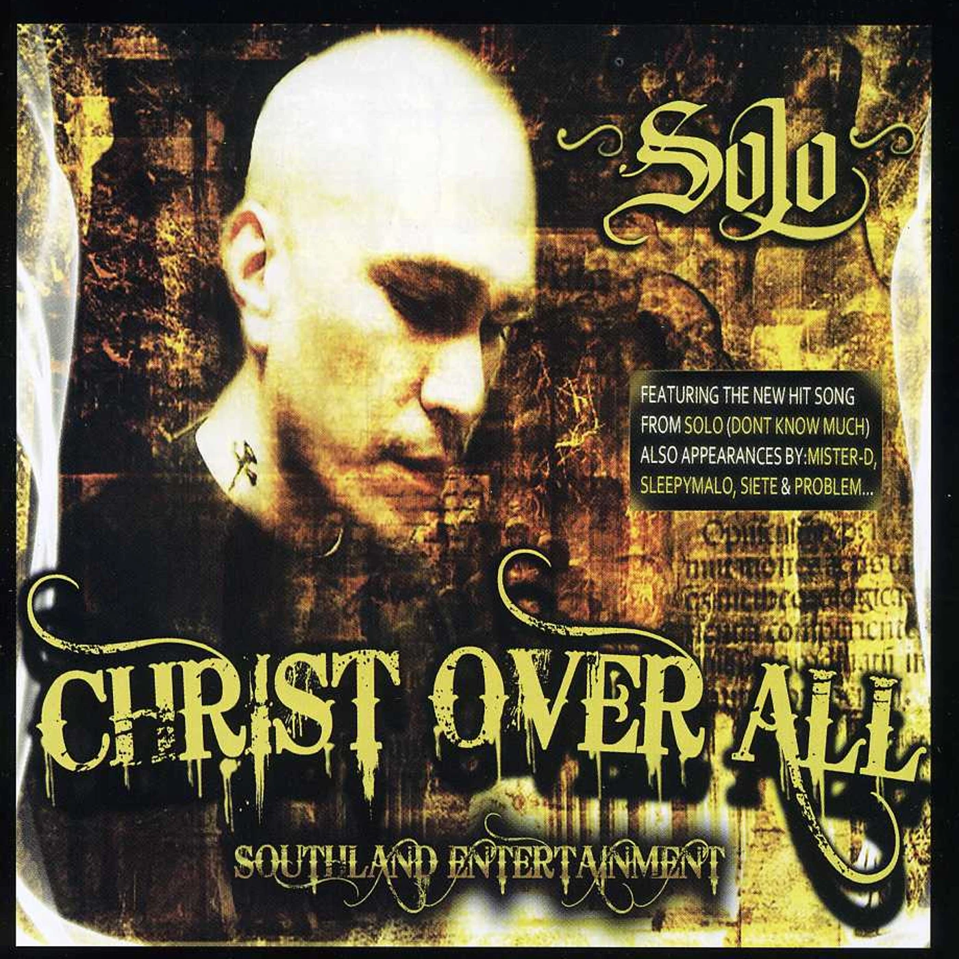 Solo CHRIST OVER ALL CD
