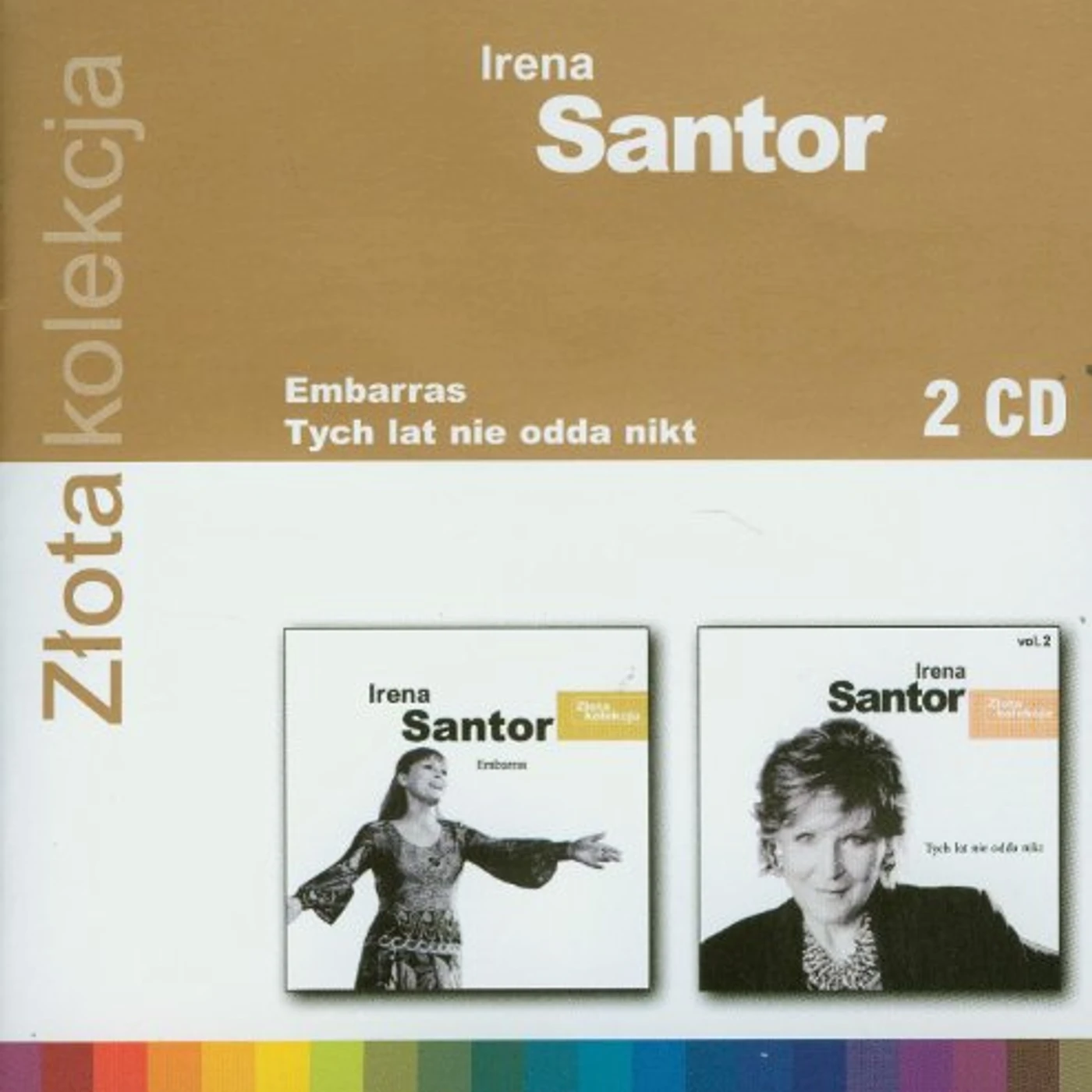 Irena Santor ZLOTA KOLEKCJA VOL.1 & 2 CD