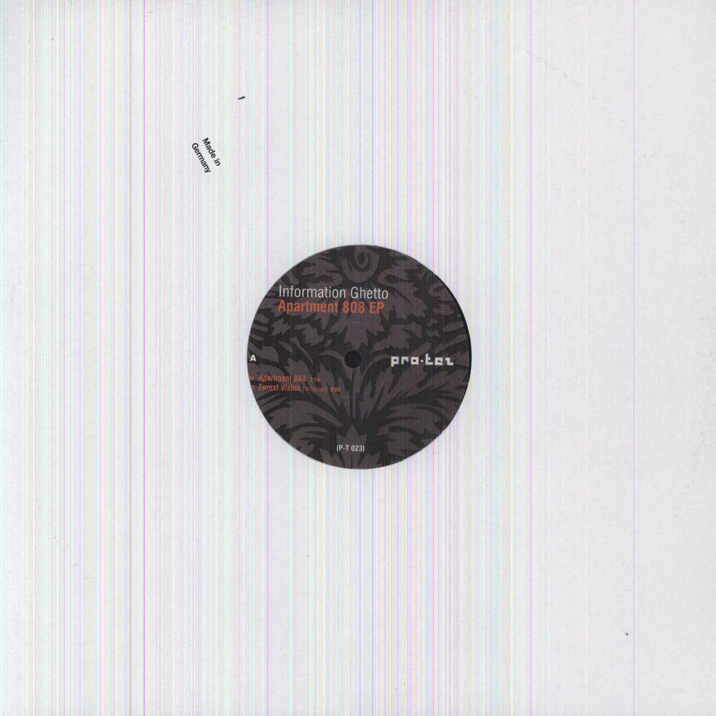 Information Ghetto APARTMENT 808 Vinyl Record