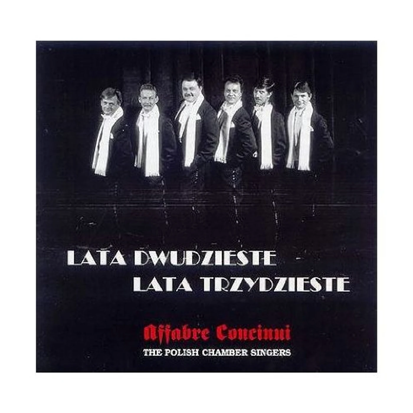 Affabre Concinui LATA DWUDZIESTE LATA TRZYDZIESTE CD