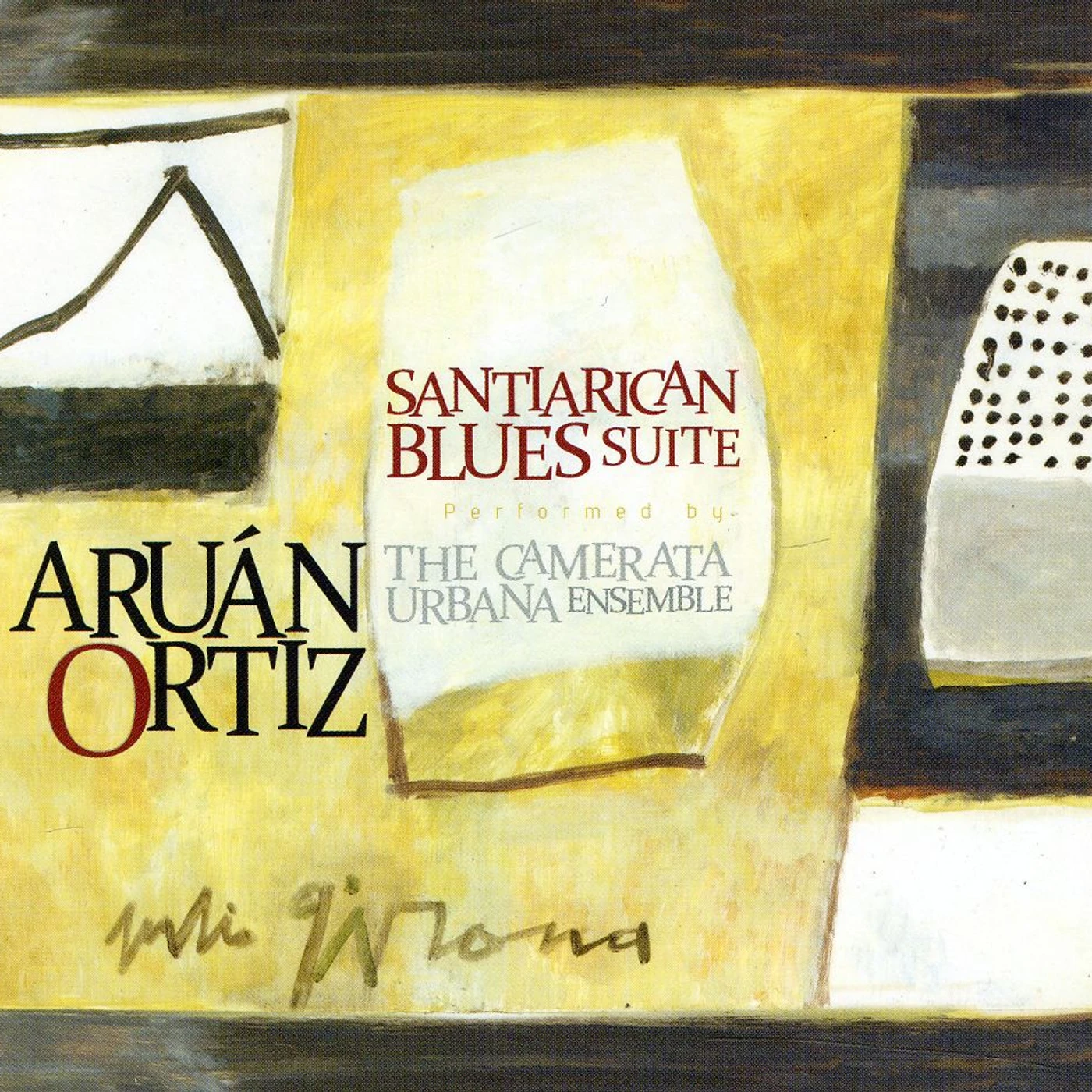 Aruan Ortiz SANTIARICAN BLUES SUITE CD