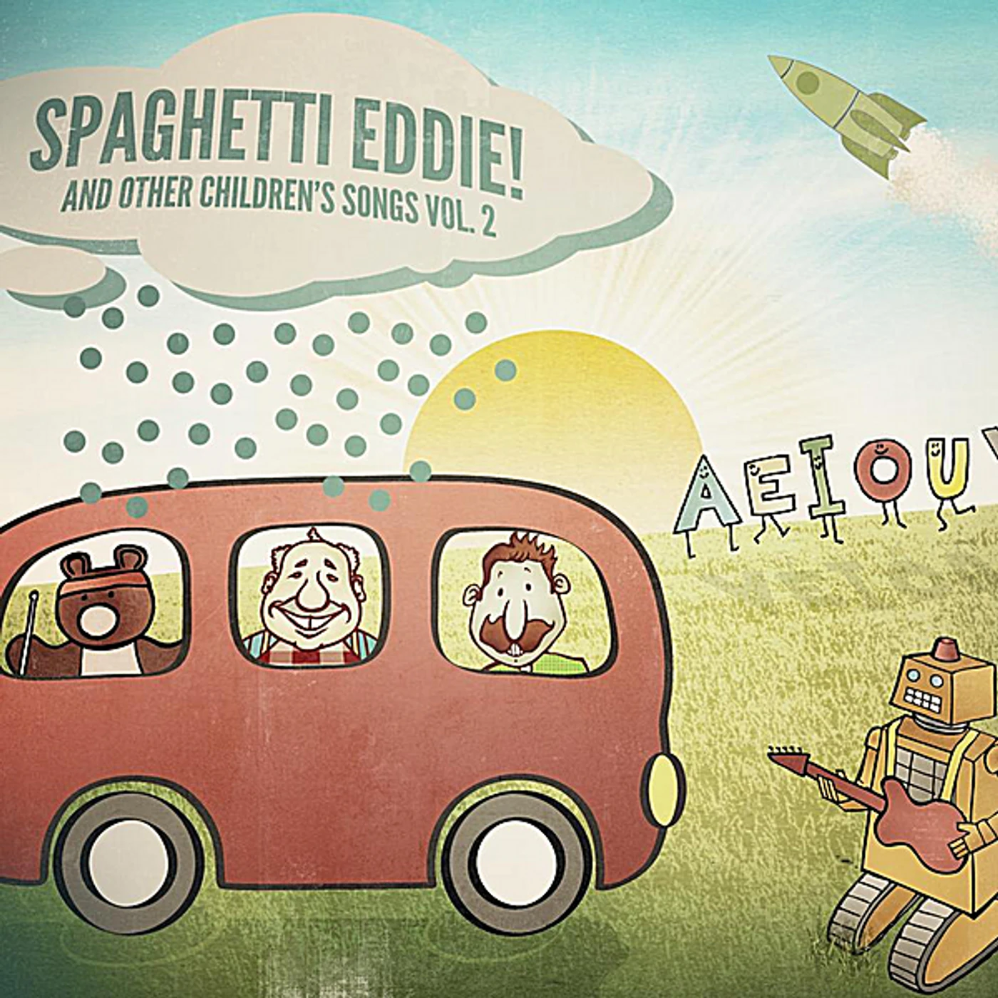 Brendan Parker SPAGHETTI EDDIE! AND OTHER CHILDREN'S SONGS, VOL.2 CD
