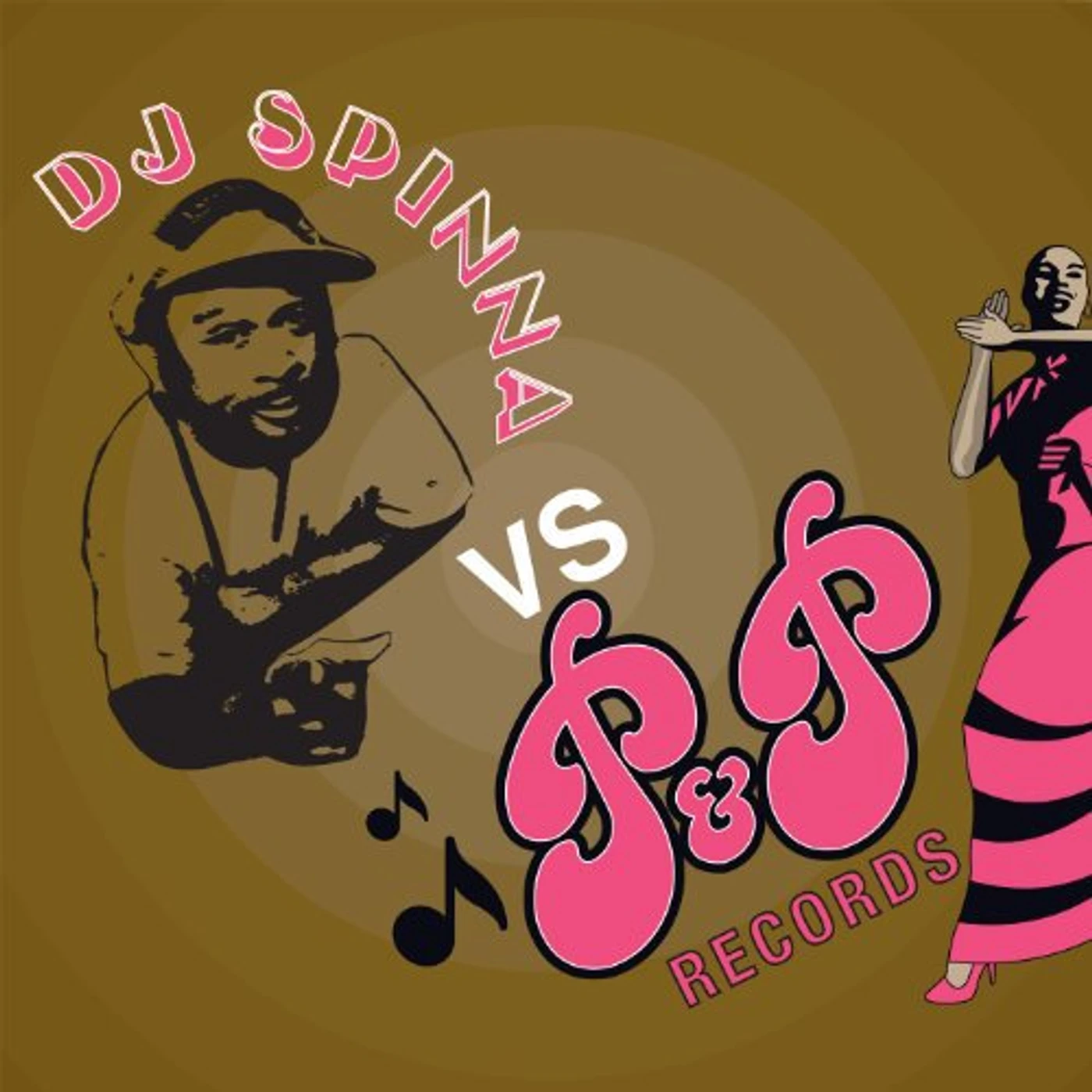 DJ SPINNA VS P & P RECORDS Vinyl Record