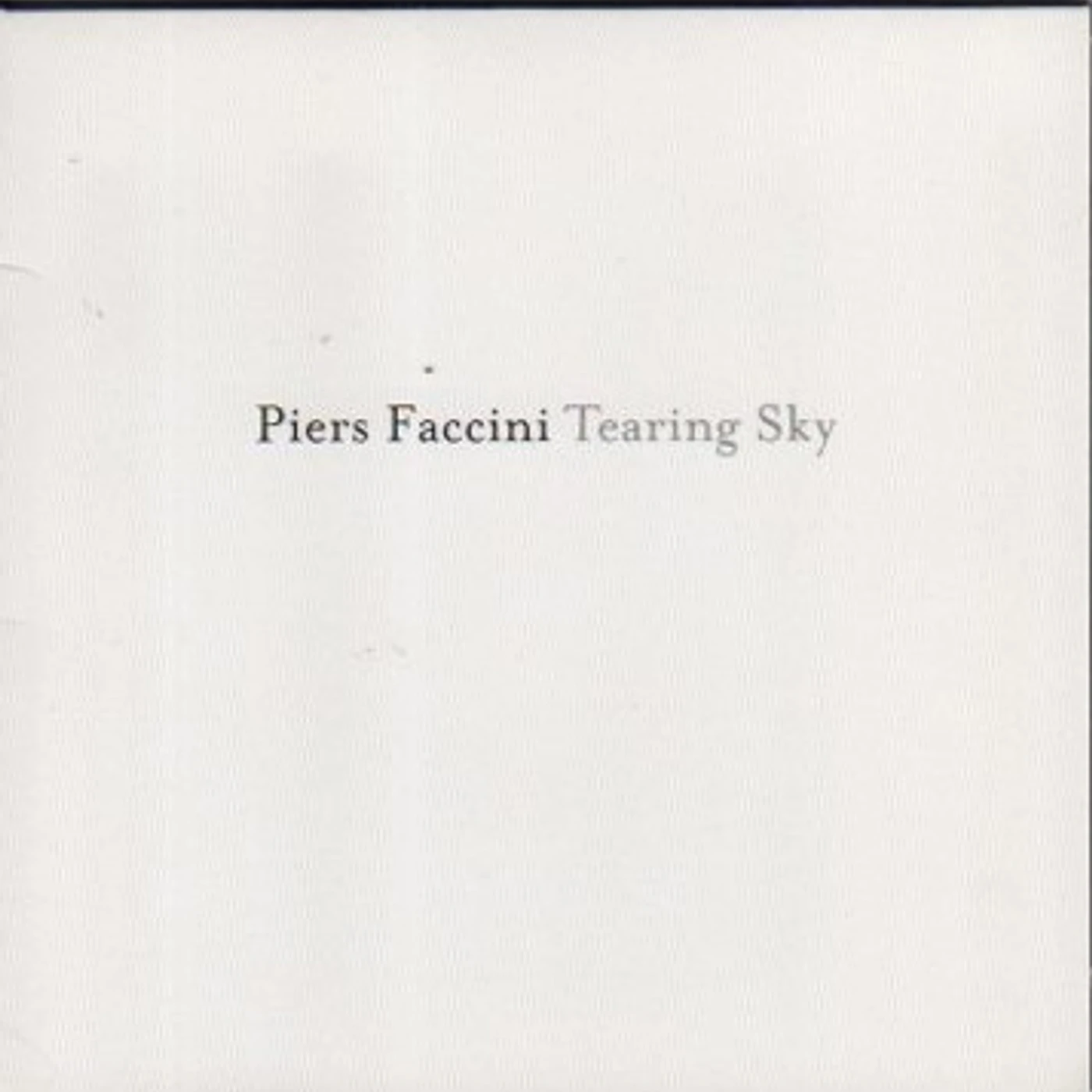 Piers Faccini Tearing Sky Vinyl Record