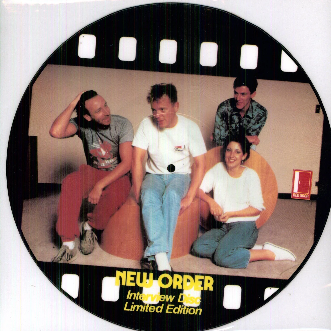 New Order INTERVIEW PICTURE DISC Vinyl Record