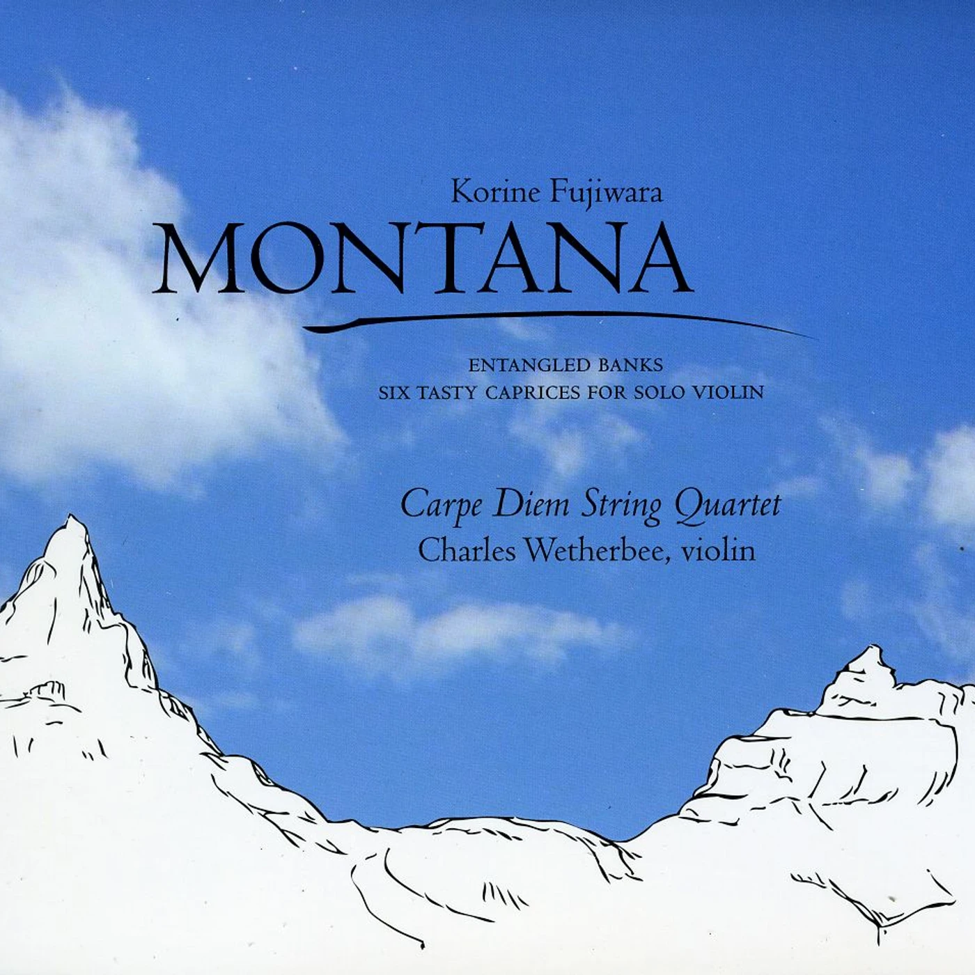 Carpe Diem String Quartet MONTANA CD