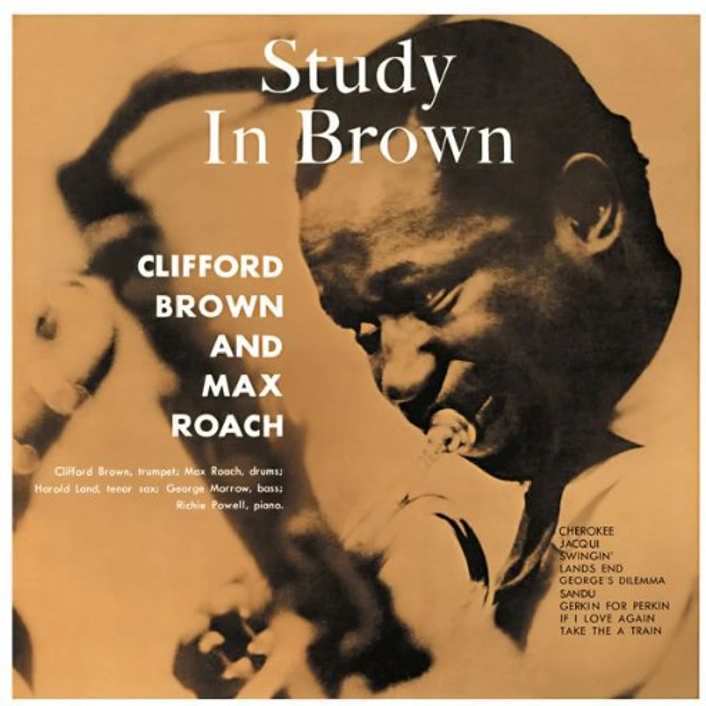 Clifford Brown & Max Roach STUDY IN BROWN (BONUS TRACK) Vinyl Record - 180 Gram Pressing