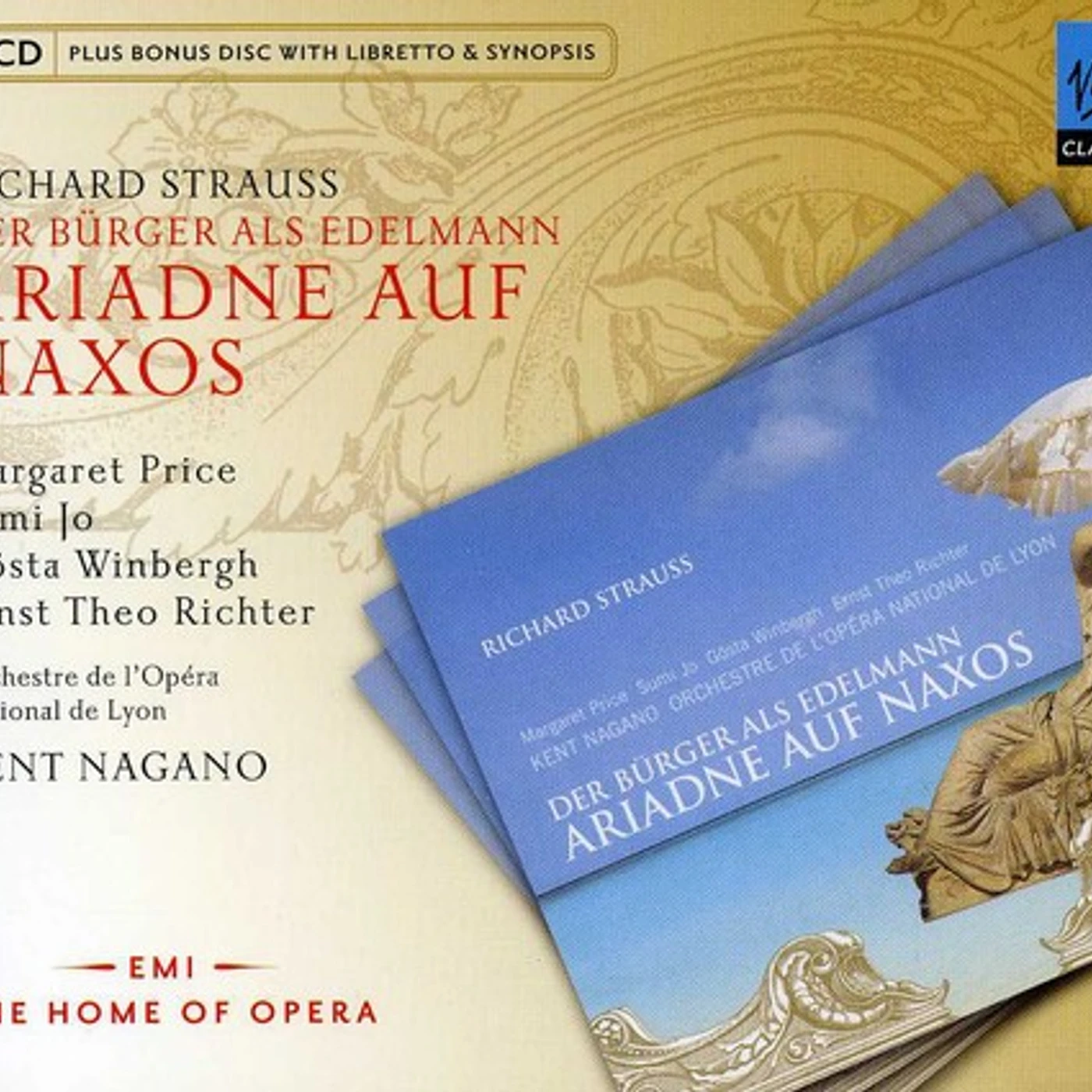 Kent Nagano R. STRAUSS: ARIADNE AUF NAXOS CD