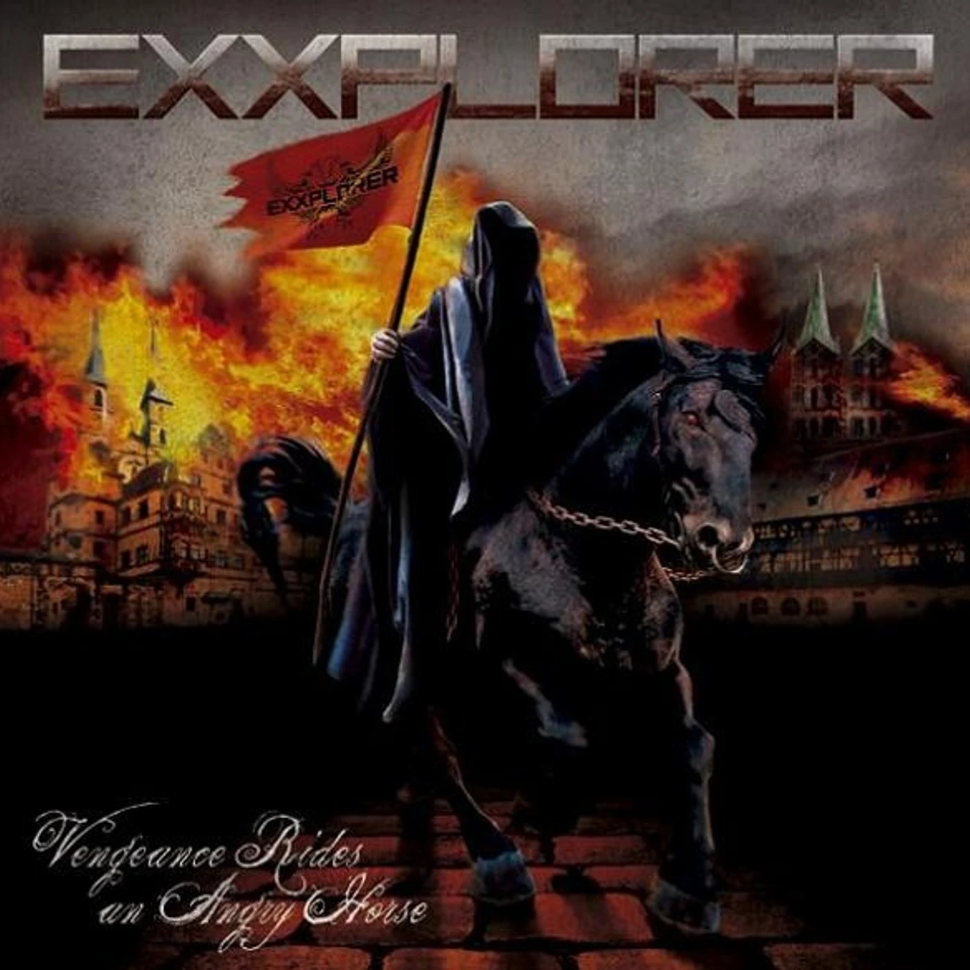 Exxplorer Vengeance Rides an Angry Horse Vinyl Record