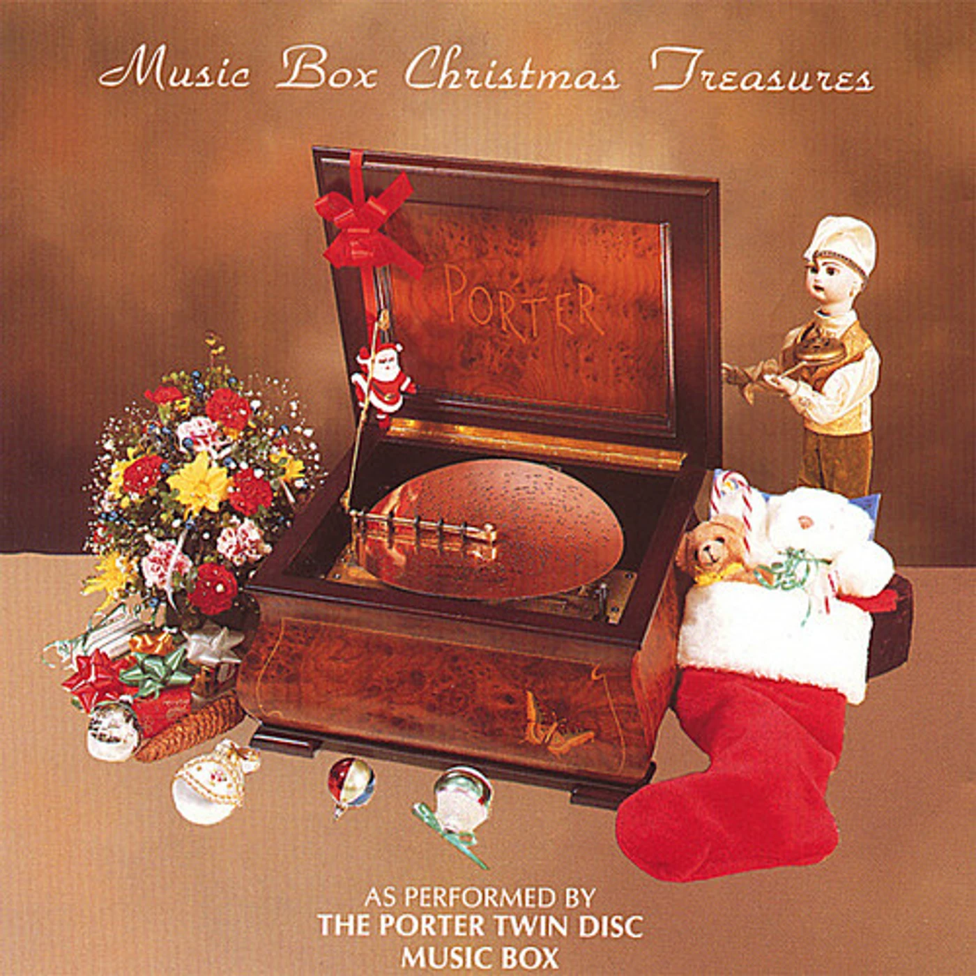 Porter Music Box Co MUSIC BOX CHRISTMAS TREASURES CD