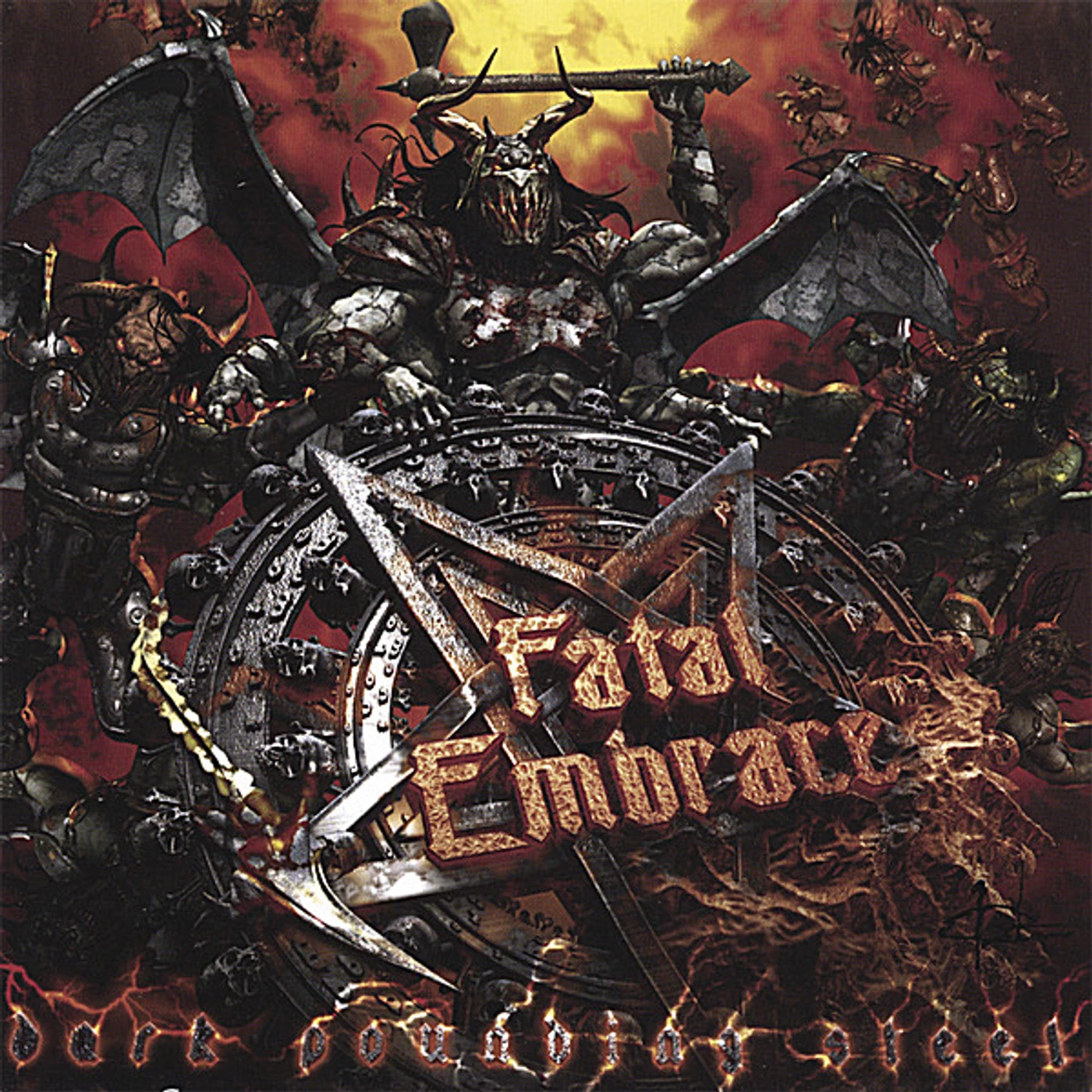 Fatal Embrace DARK POUNDING STEEL CD
