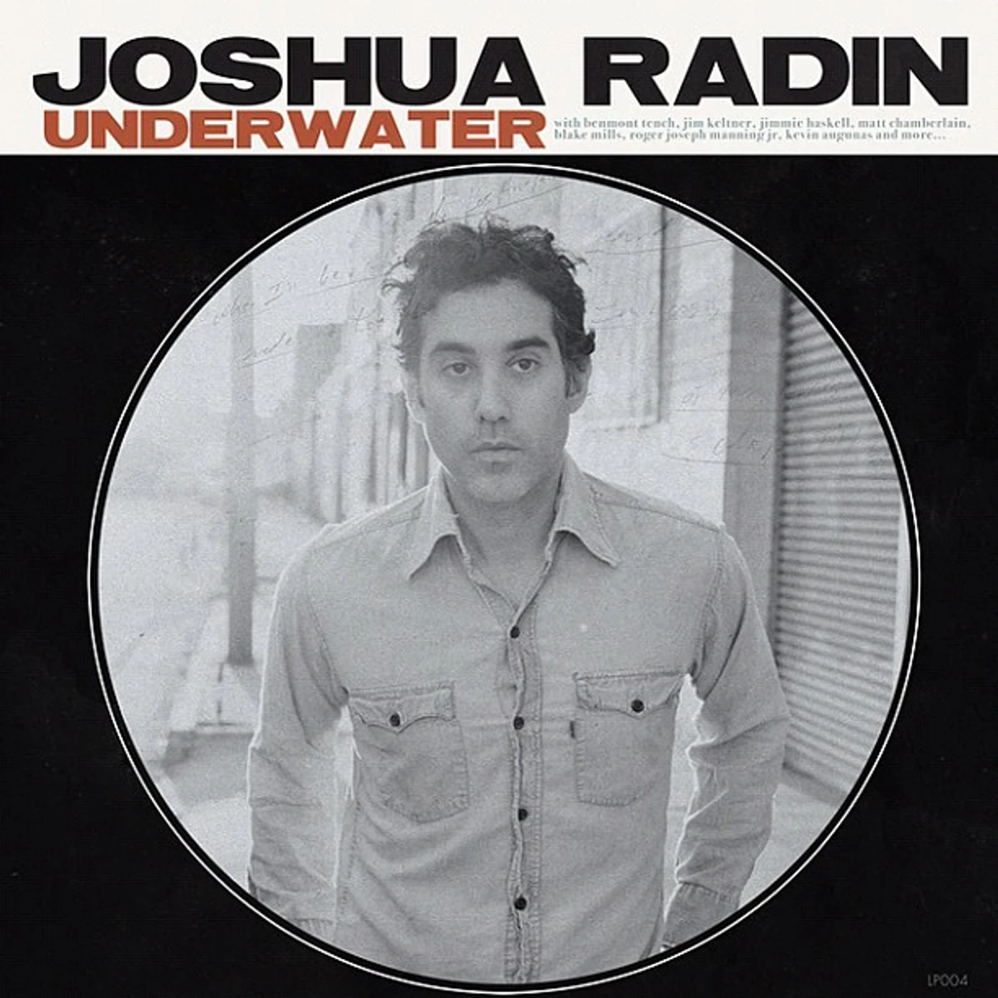 Joshua Radin UNDERWATER CD
