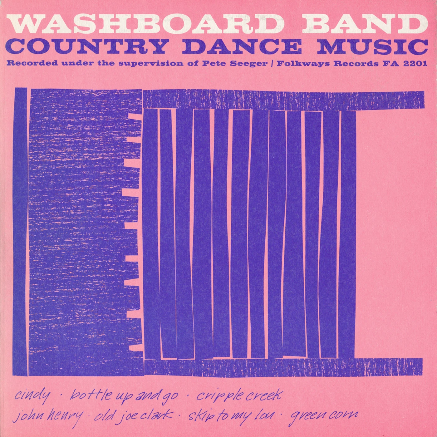 Pete Seeger WASHBOARD BAND - COUNTRY DANCE MUSIC CD