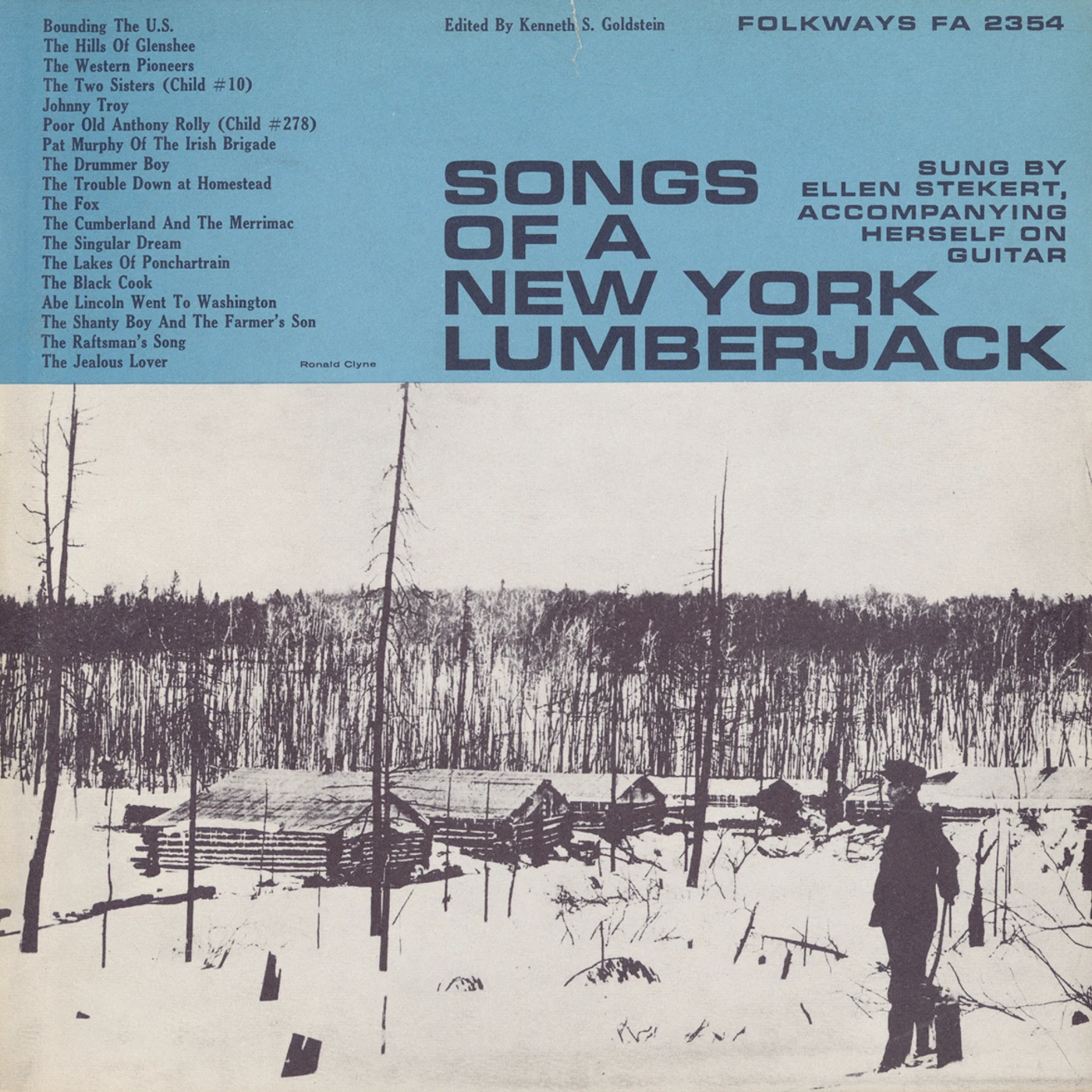 Ellen Stekert SONGS OF A NEW YORK LUMBERJACK CD