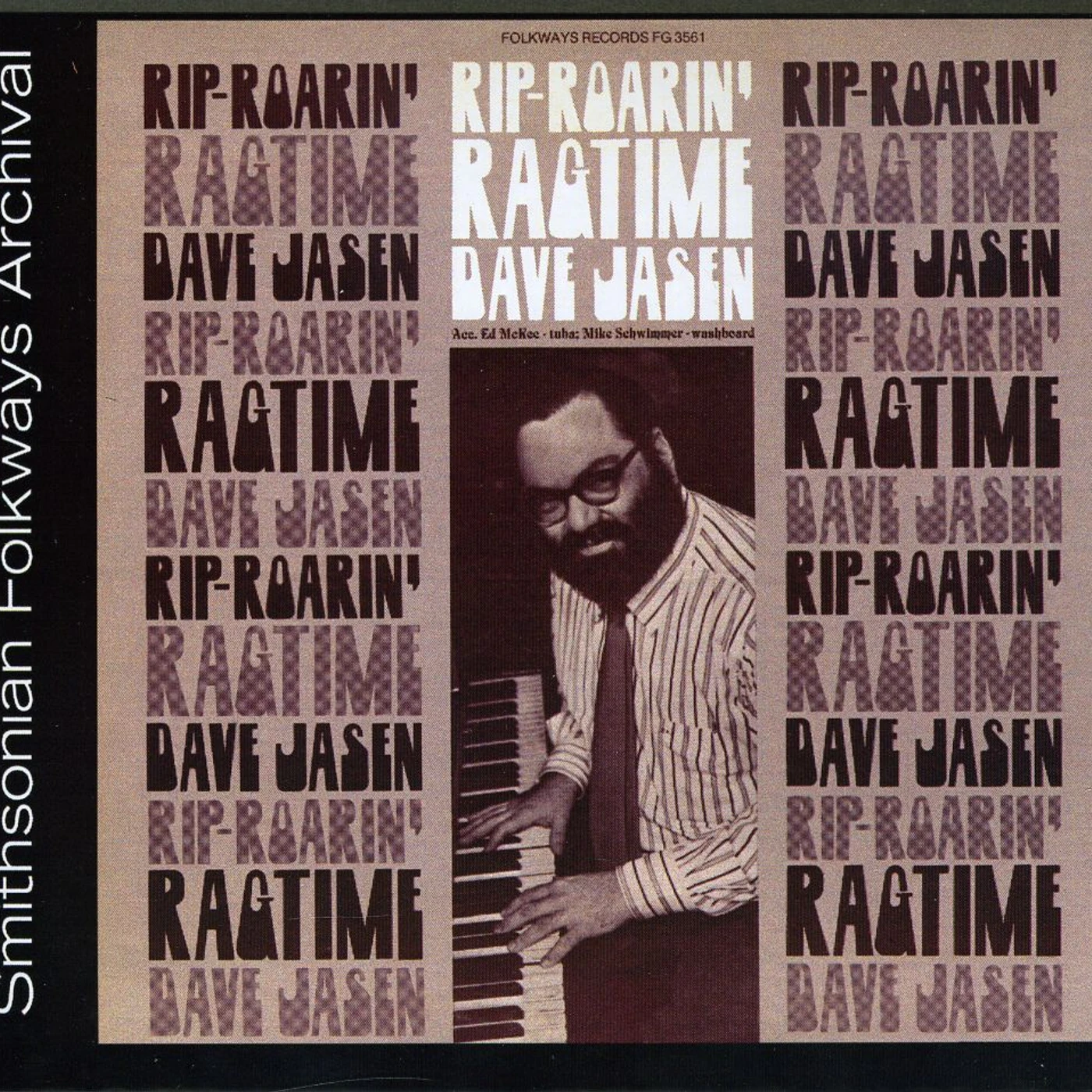 David A. Jasen RIP-ROARING RAGTIME CD