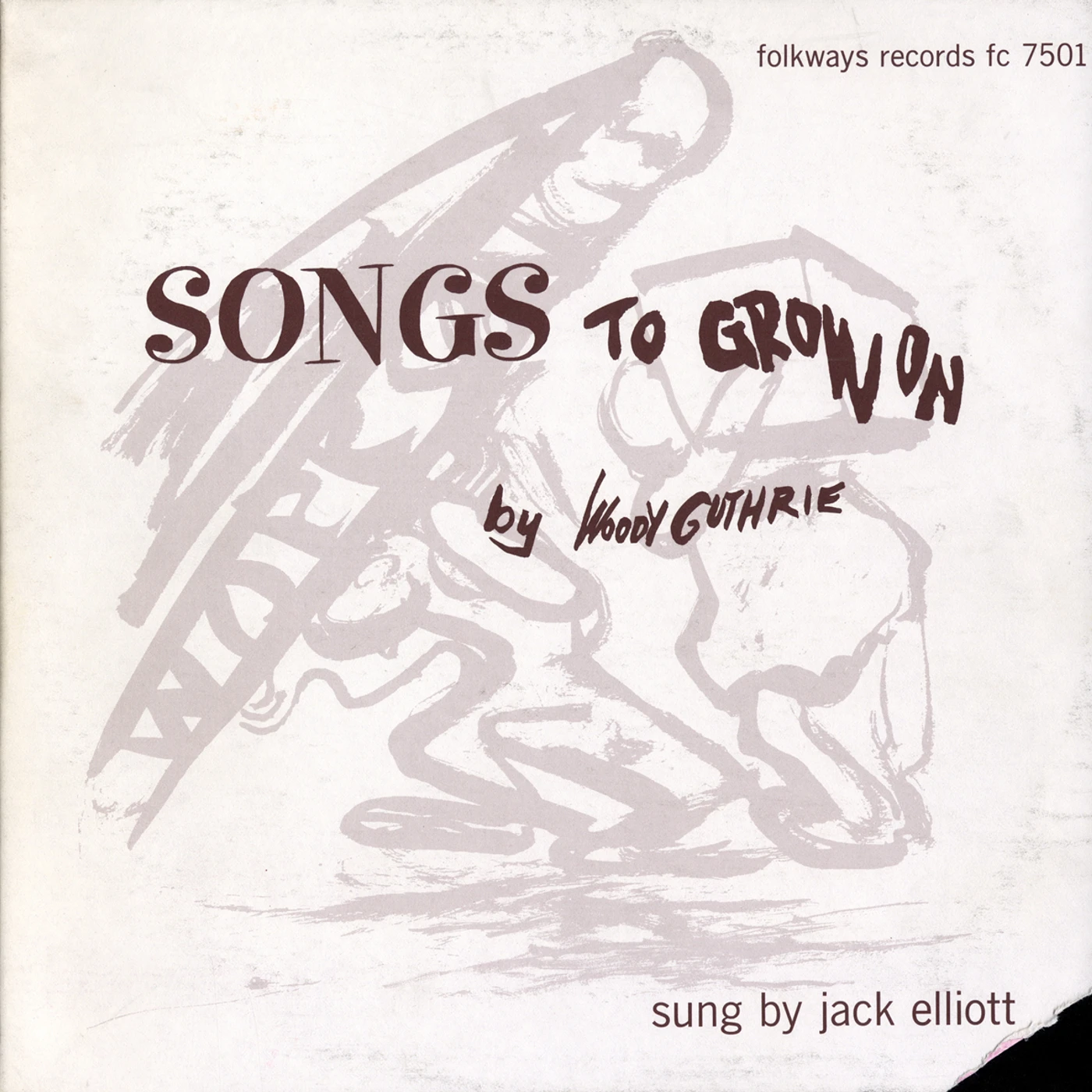 Jack Elliott WOODY GUTHRIE'S SONGS TO GROW ON CD