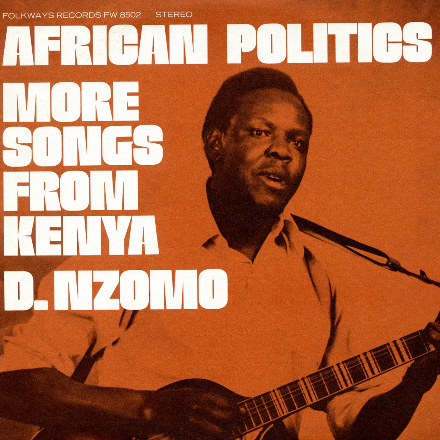 David Nzomo AFRICAN POLITICS: MORE SONGS FROM KENYA CD