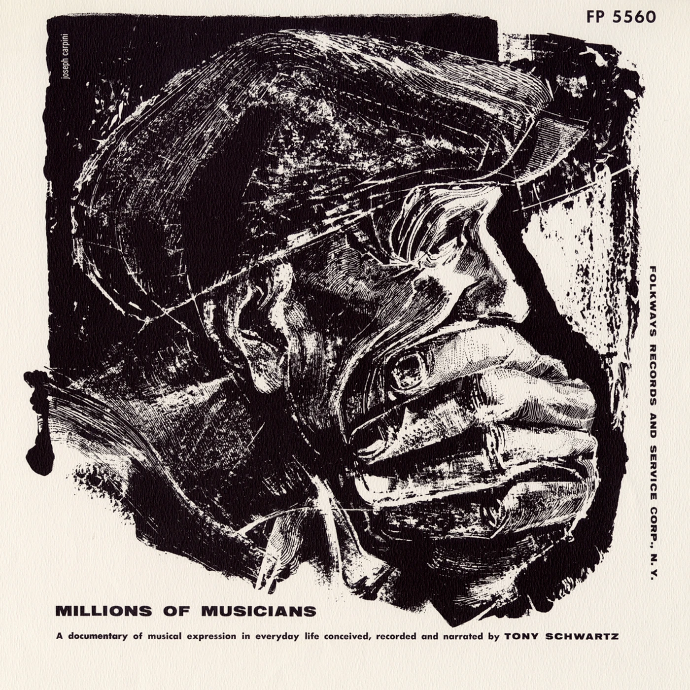 Tony Schwartz MILLIONS OF MUSICIANS CD