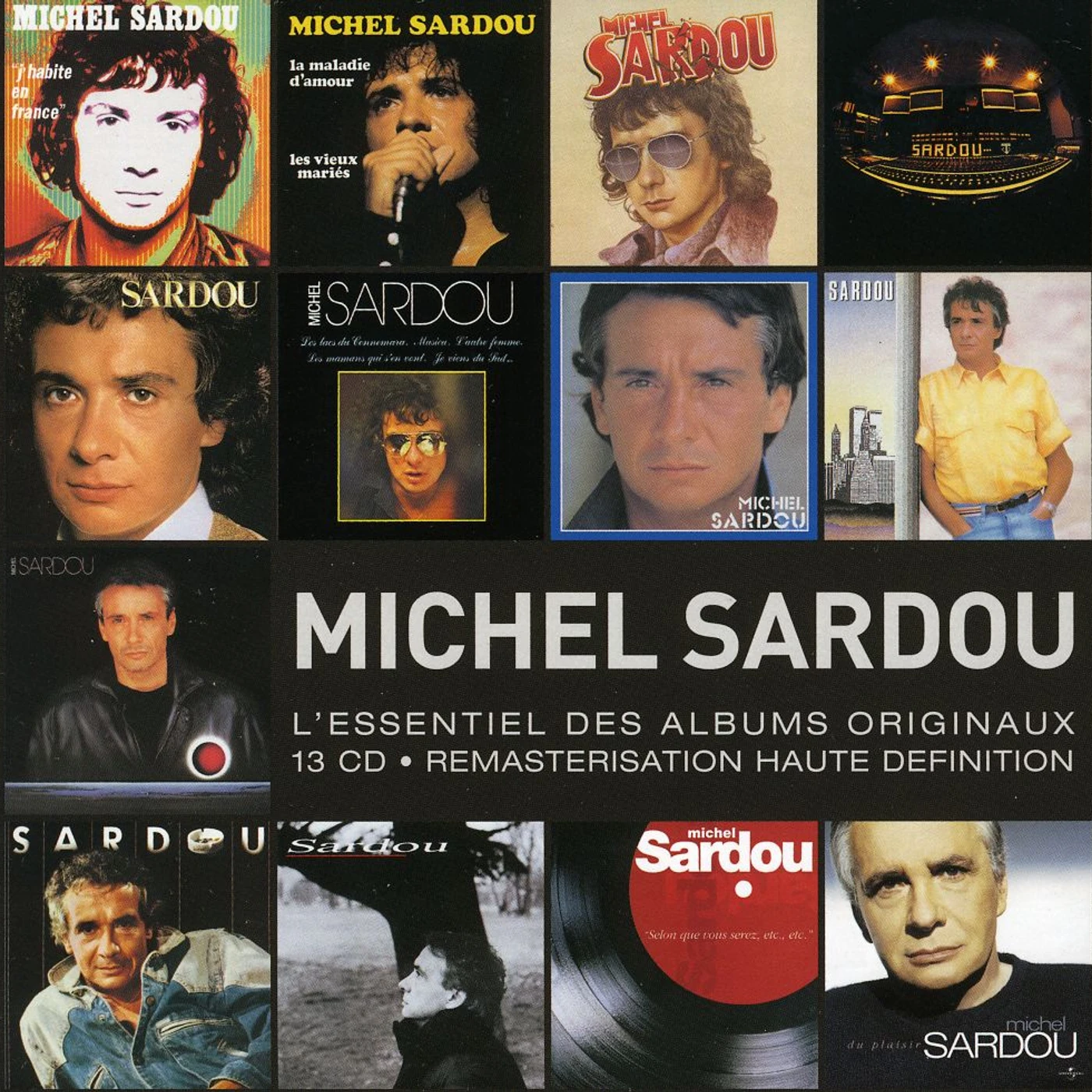Michel Sardou L'ESSENTIEL DES ALBUMS STUDIO CD
