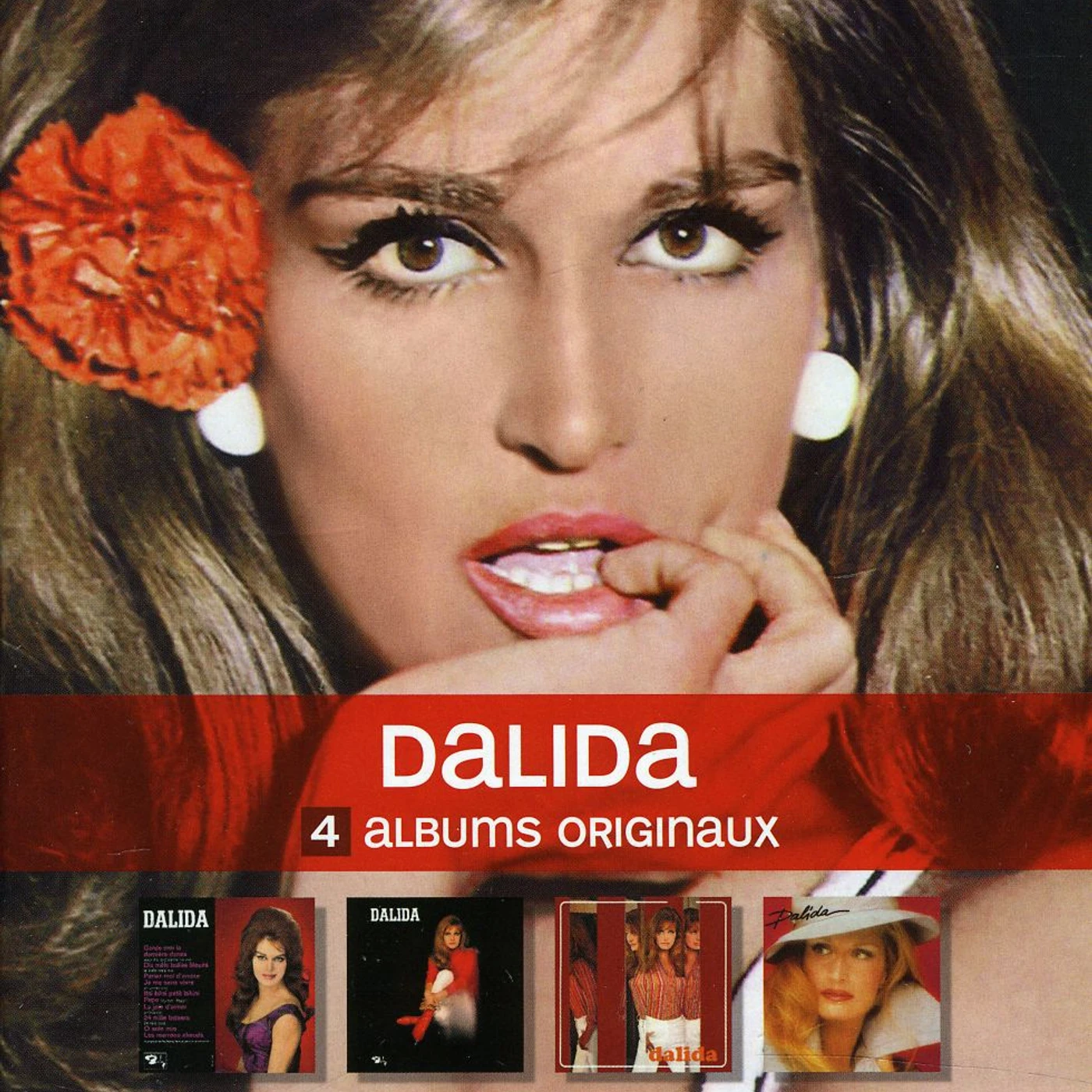 Dalida 4 ORIGINAL ALBUMS CD